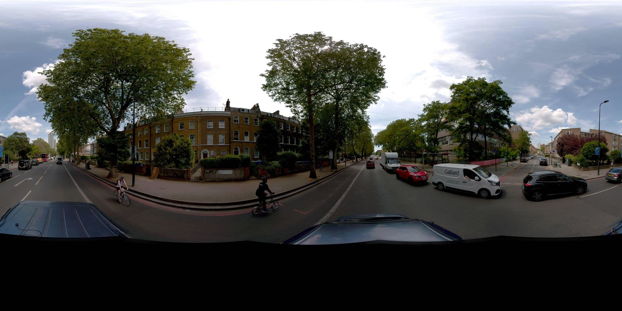 Street view near Kennington Bed & Breakfast, Lambeth — © jeffreymartin (CC BY-SA · Mapillary)
