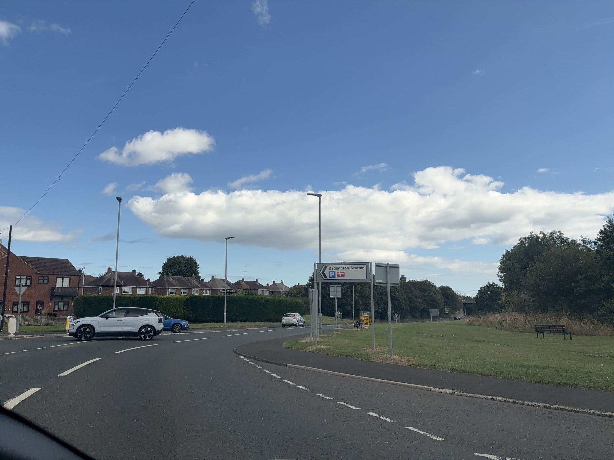 Street view near The Bank Top Hotel, Bedlington — © NinjaBill (CC BY-SA · Mapillary)