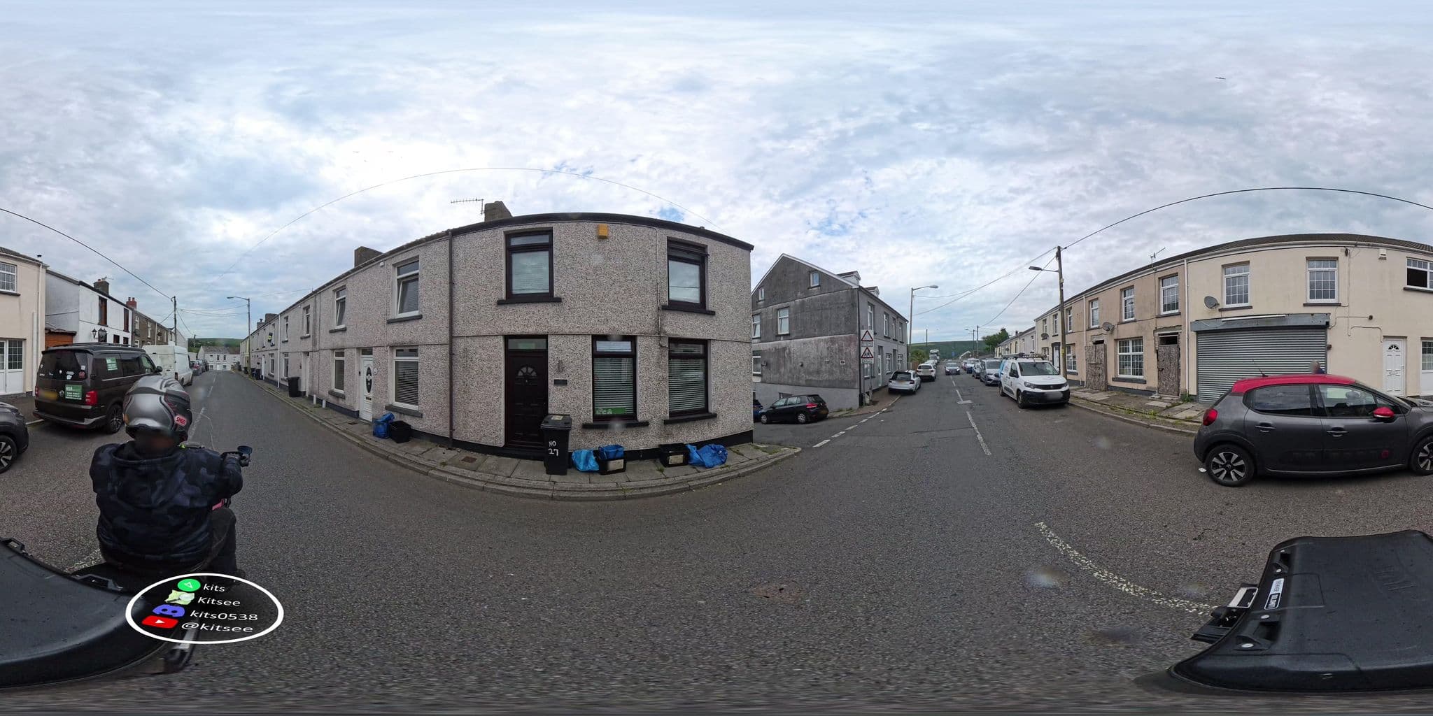 Street view near Cottage nr BikeParkWales/Brecon Beacons/PenYFan - Entire Place, Bedlinog — © kits (CC BY-SA · Mapillary)