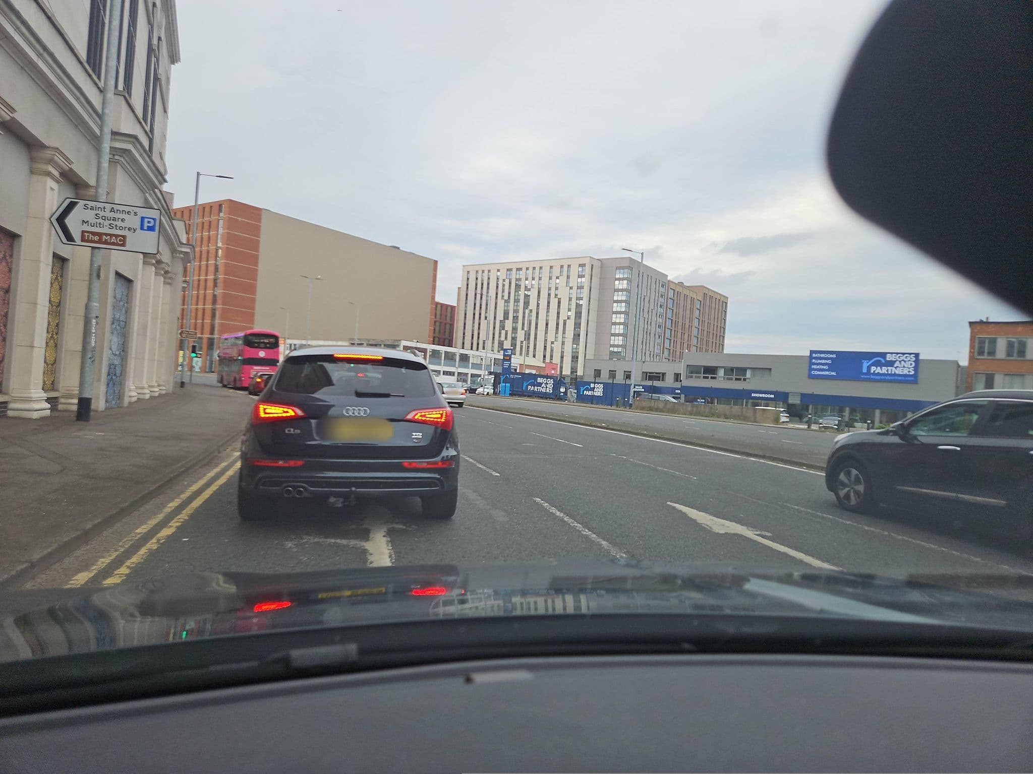 Street view near Ramada by Wyndham Belfast City Centre, Belfast