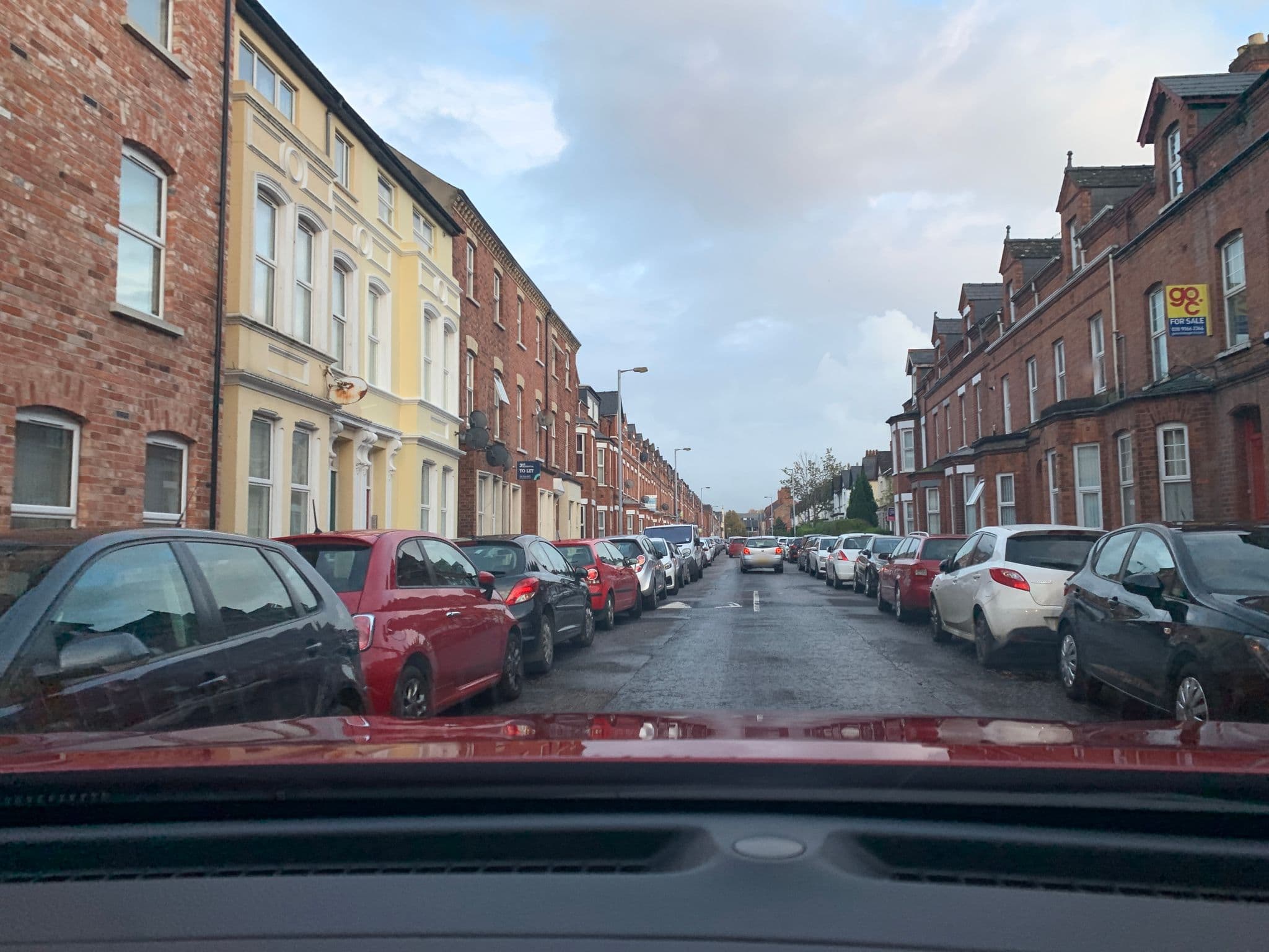 Street view near Wellesley Guest Accommodation, Belfast