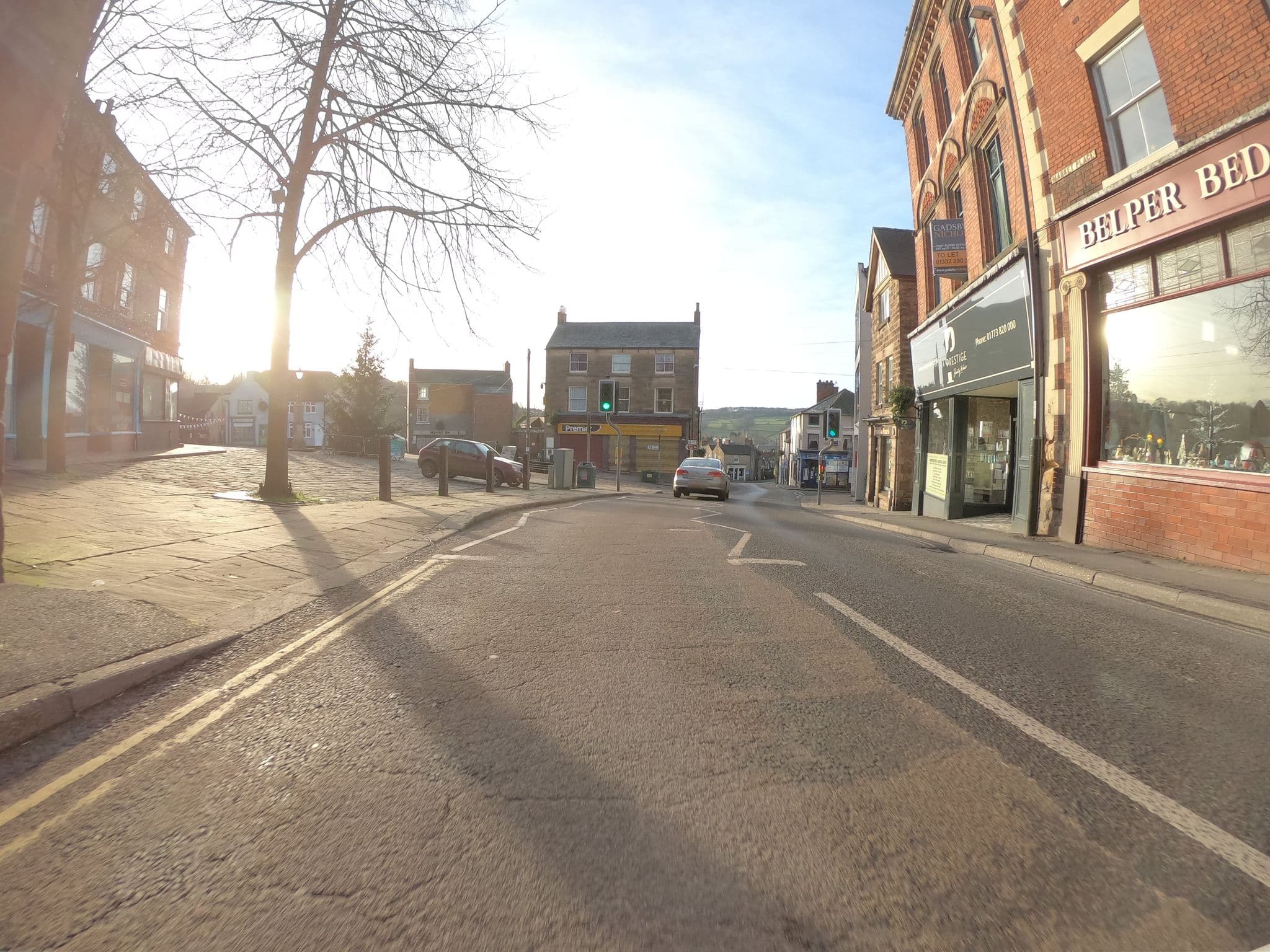 Street view near Courtyard Holiday Apartments, Belper — © ntzm (CC BY-SA · Mapillary)