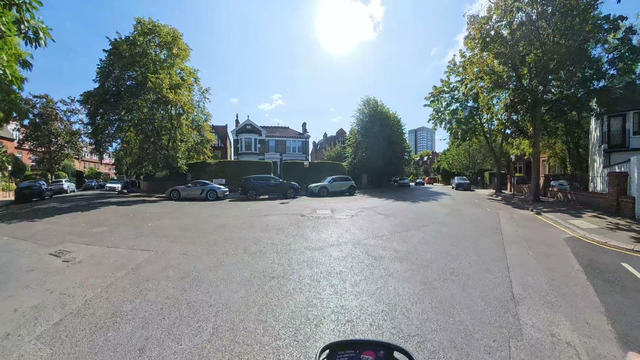 Street view near St Mary’s Apartments Hotel, Abbey Road — © athuler (CC BY-SA · Mapillary)