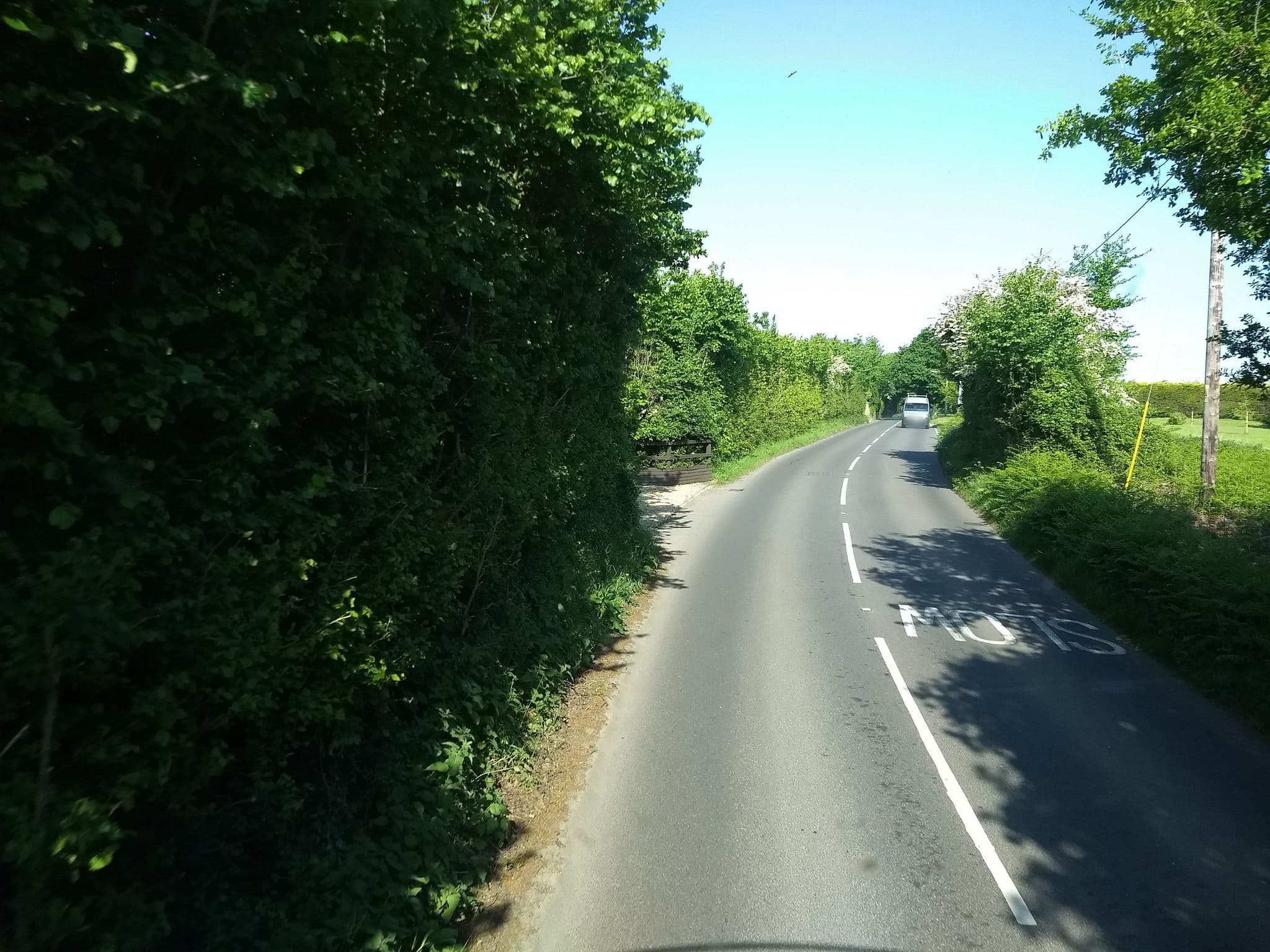 Street view near Parkdean Resorts Nodes Point Holiday Park, Isle of Wight, Seaview — © mappernerd (CC BY-SA · Mapillary)