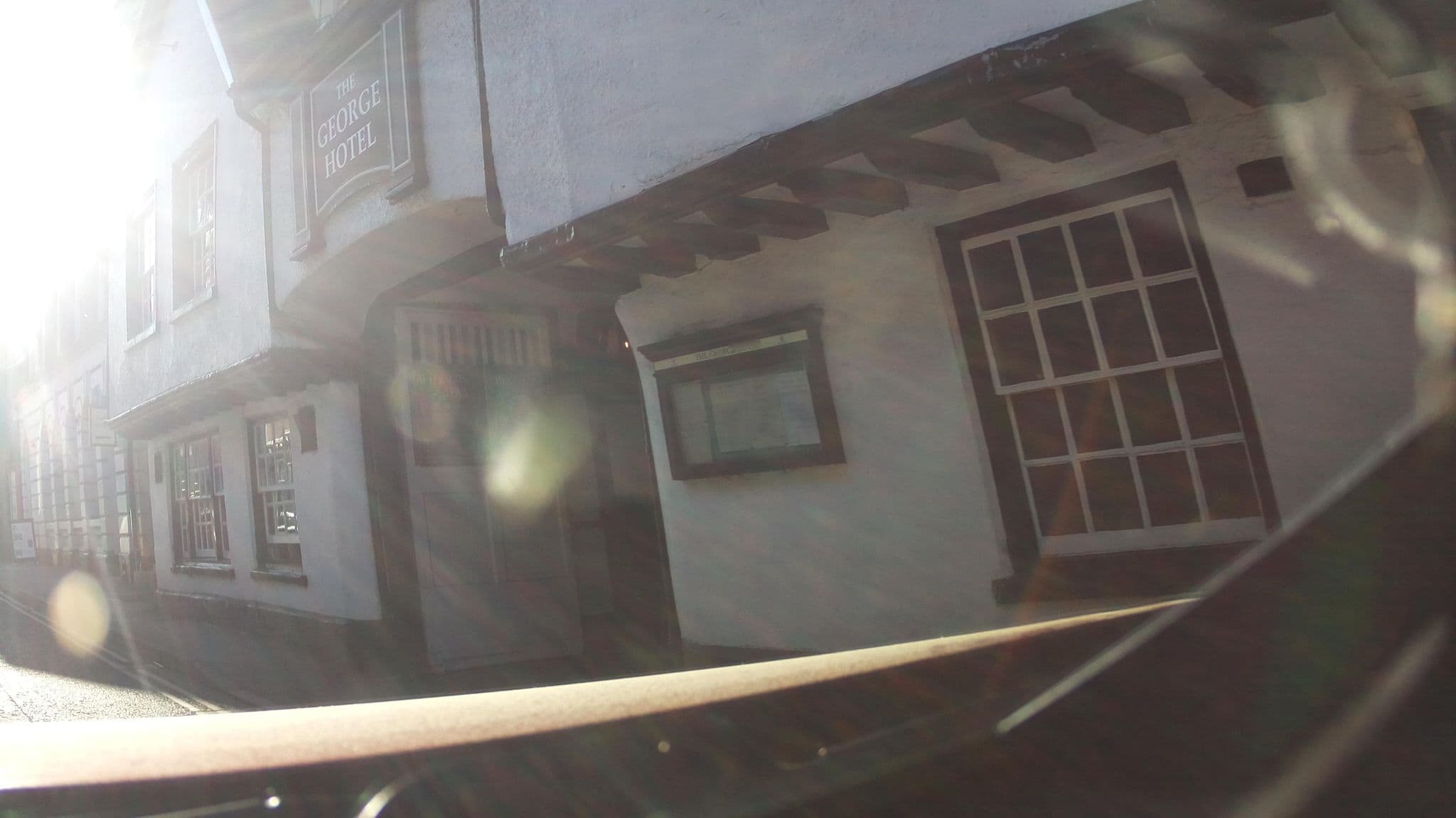 Street view near The George Hotel + Tavern Bar, Wallingford — © southglos (CC BY-SA · Mapillary)