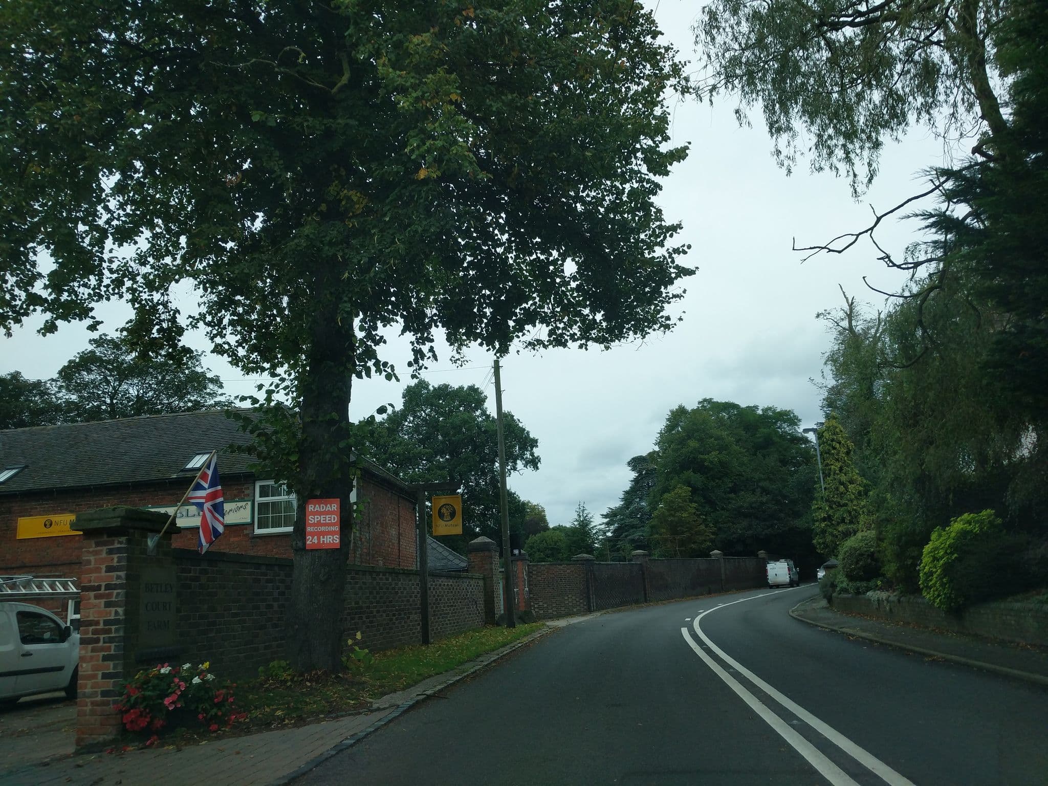 Street view near Betley Court Farm Holiday Cottages, Betley — © adam2 (CC BY-SA · Mapillary)