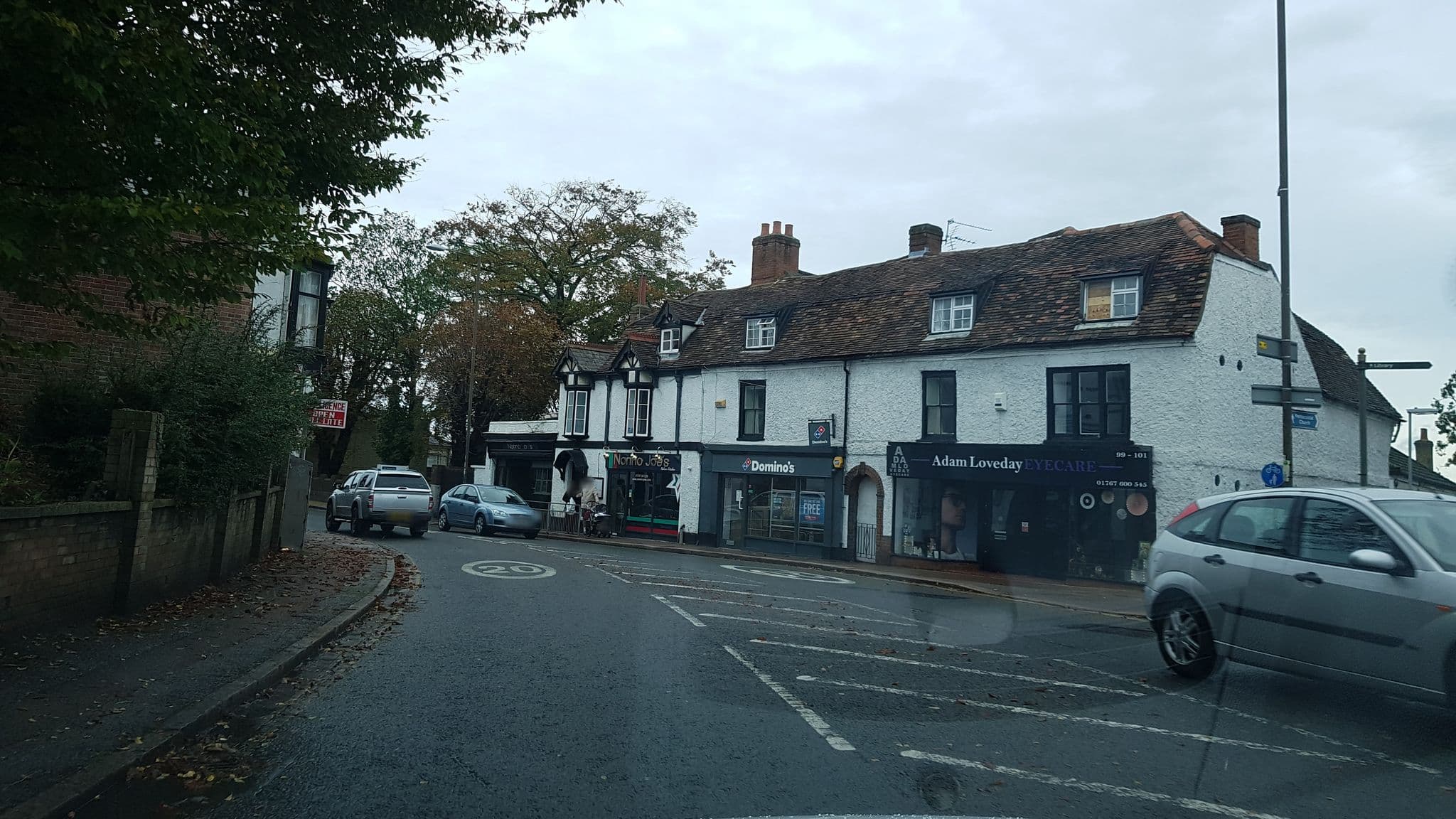 Street view near Stratton House, Biggleswade — © bwade (CC BY-SA · Mapillary)
