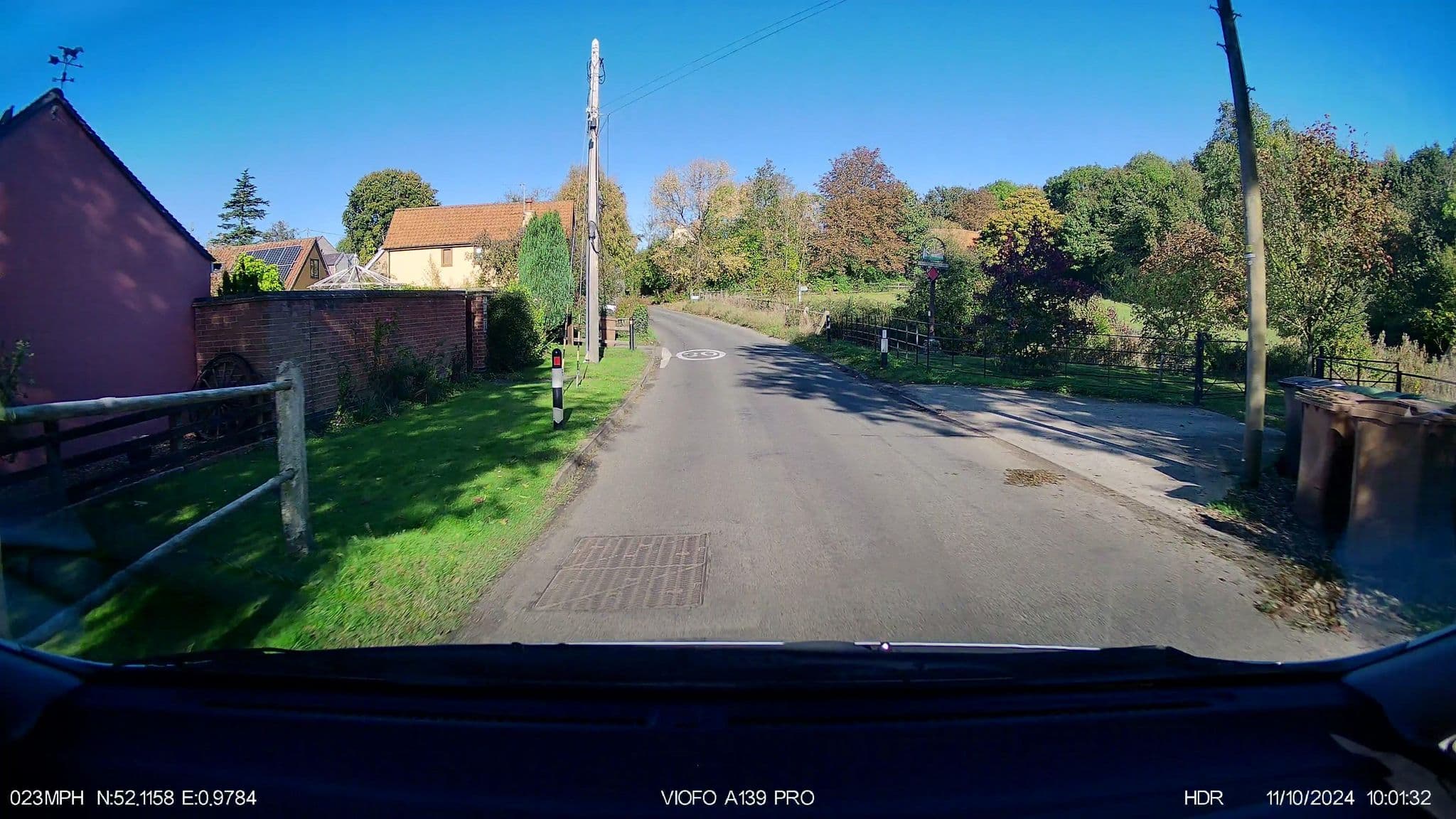 Street view near Riverside Cottage bed and Breakfast, Wattisham — © IpswichEdits (CC BY-SA · Mapillary)