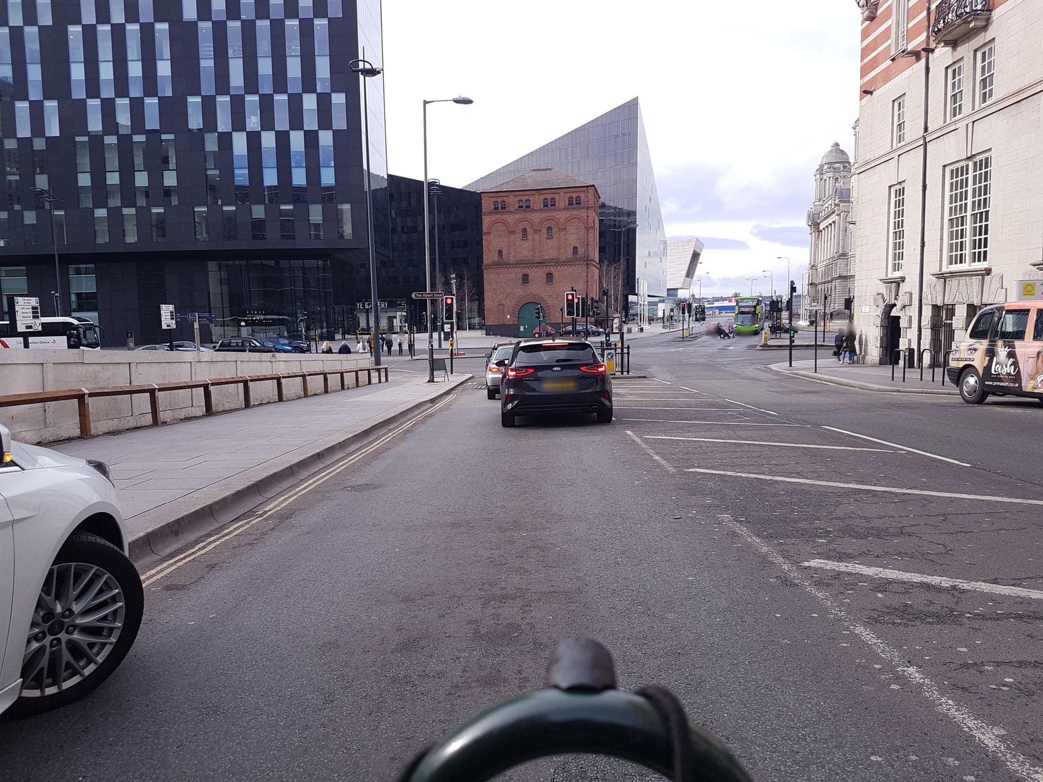 Street view near 30 James Street Hotel, Liverpool — © cyclestreets (CC BY-SA · Mapillary)