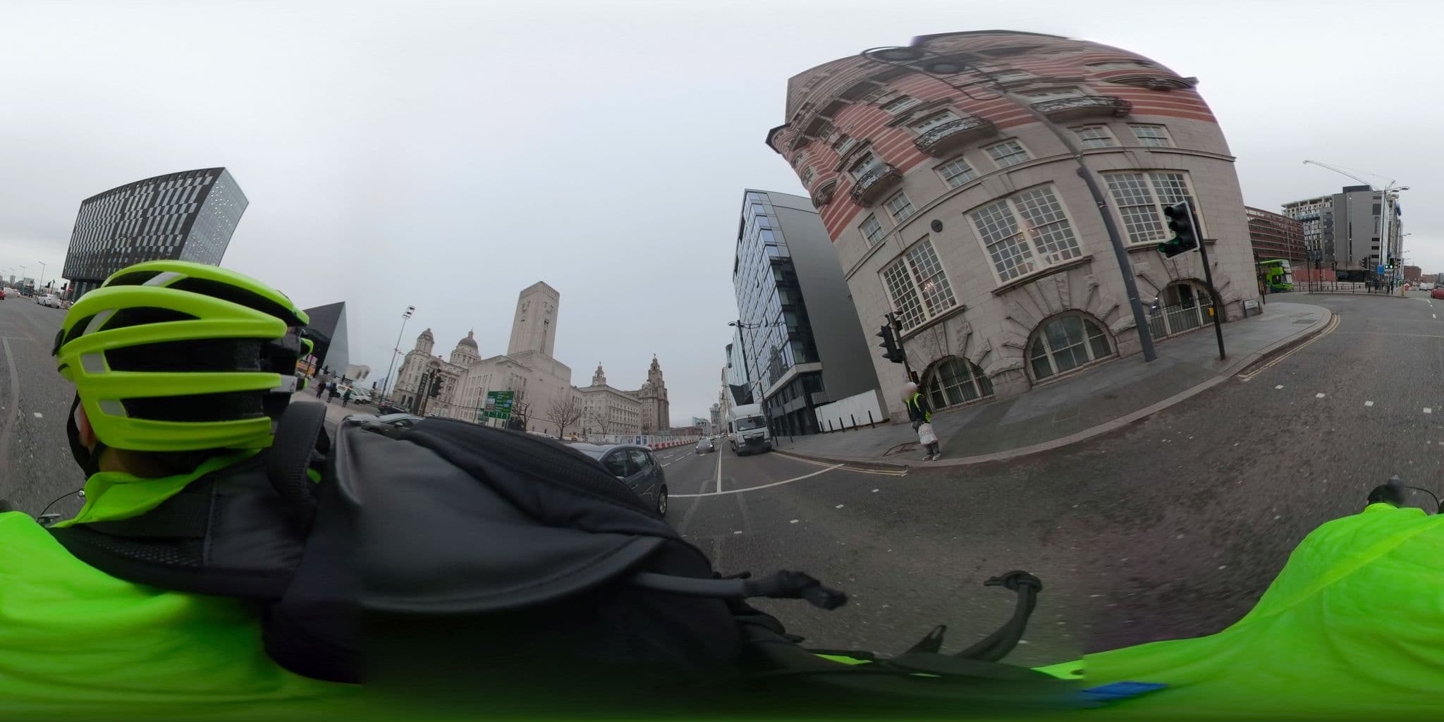 Street view near The White Star Line Hotel, Liverpool — © gjpalmer (CC BY-SA · Mapillary)