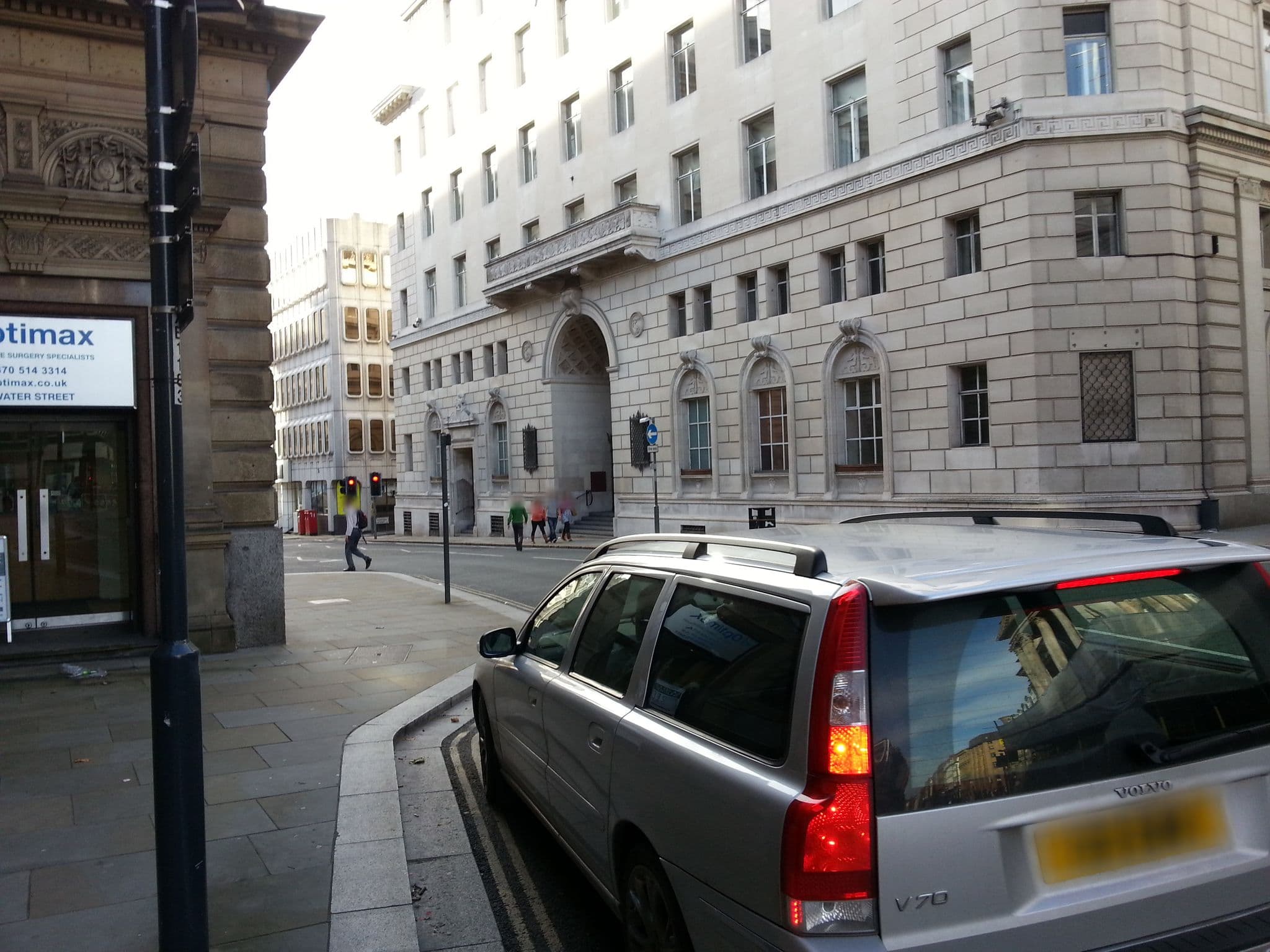 Street view near 1 Water Street Hotel, Liverpool — © thingomy (CC BY-SA · Mapillary)