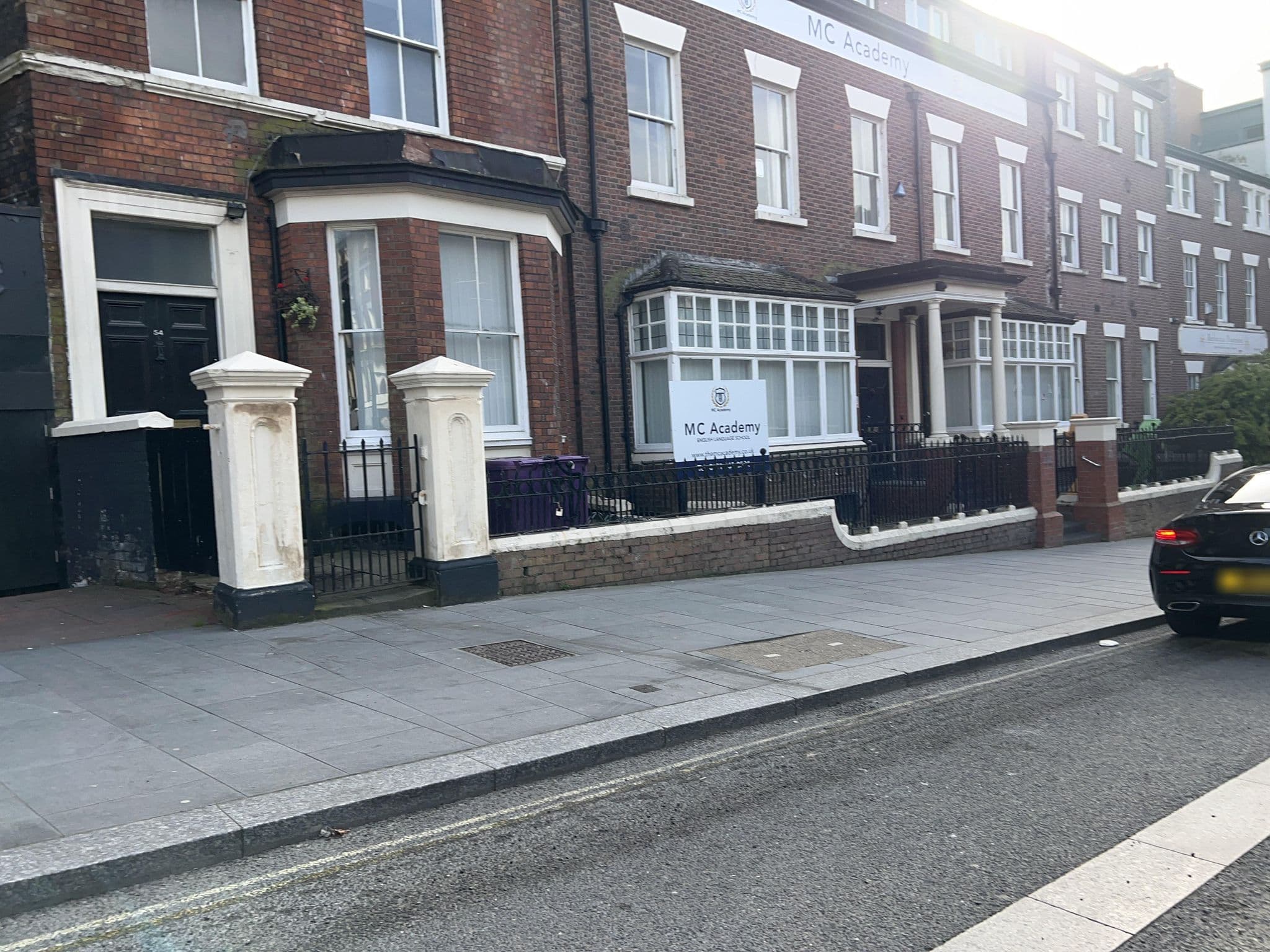 Street view near Hatters Hostel Liverpool, Liverpool — © Junguin (CC BY-SA · Mapillary)