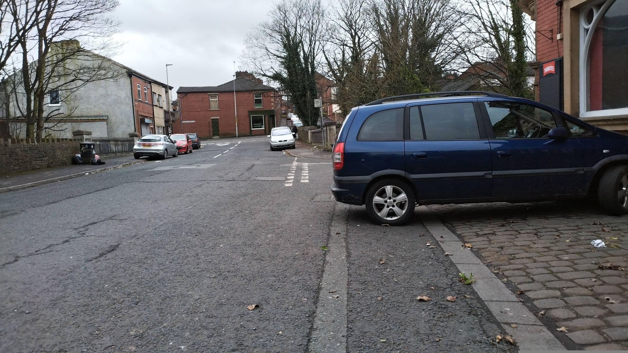 Street view near Mill Hill Hotel, Blackburn — © tonys999 (CC BY-SA · Mapillary)