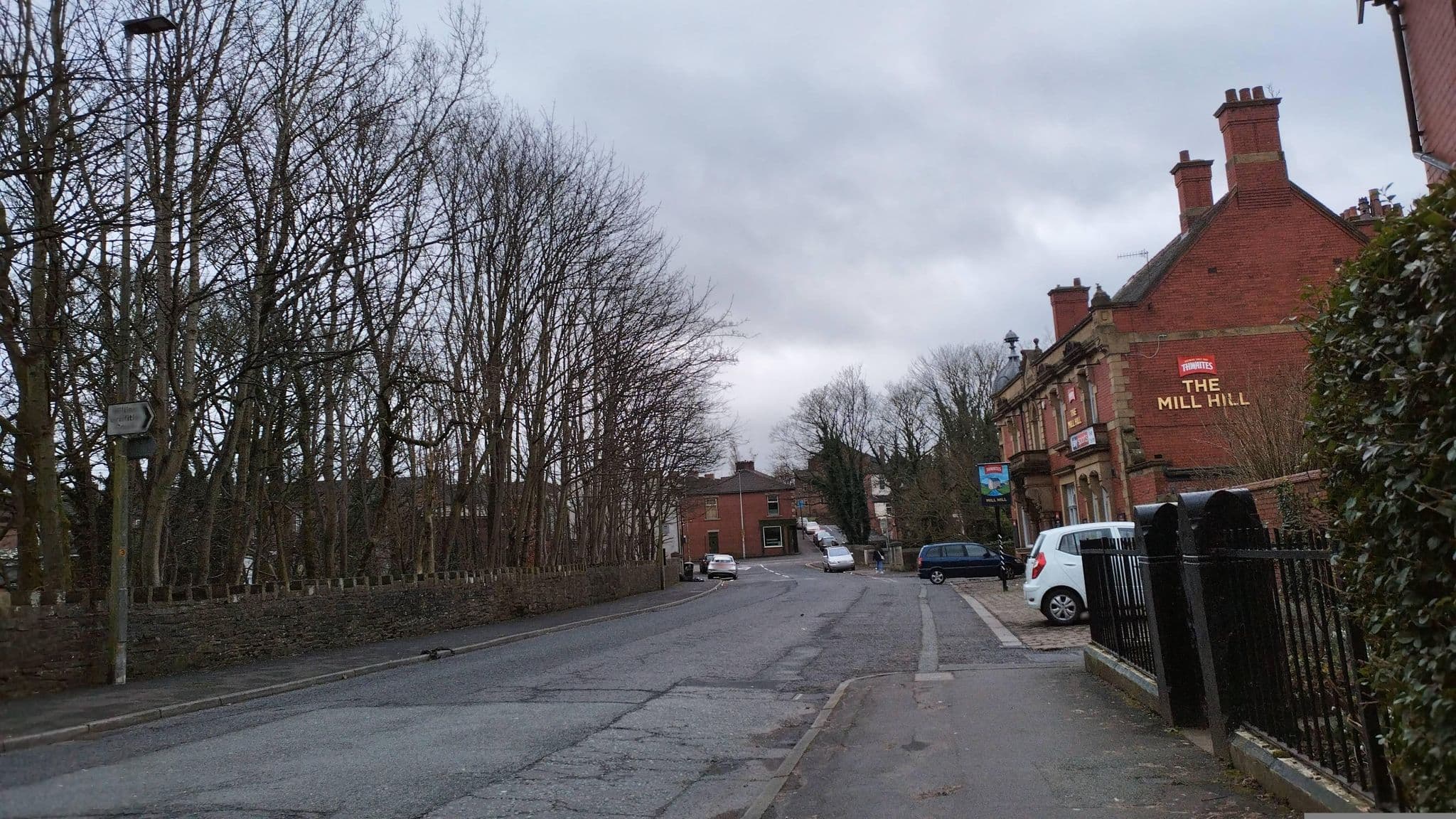 Street view near Mill Hill Hotel, Blackburn — © tonys999 (CC BY-SA · Mapillary)