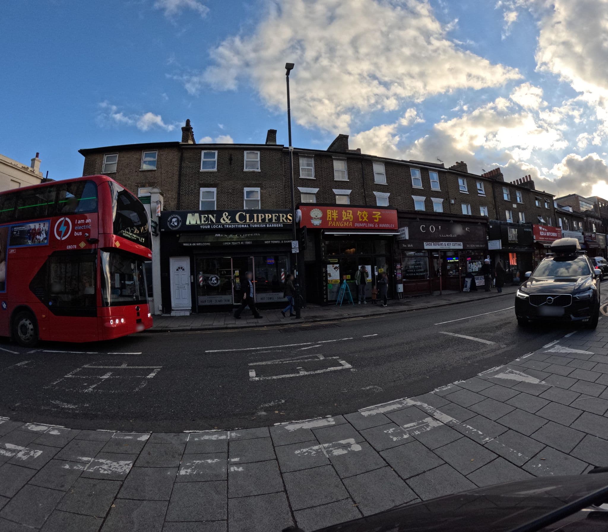 Street view near The Crown Rooms, Greenwich — © wasd42 (CC BY-SA · Mapillary)