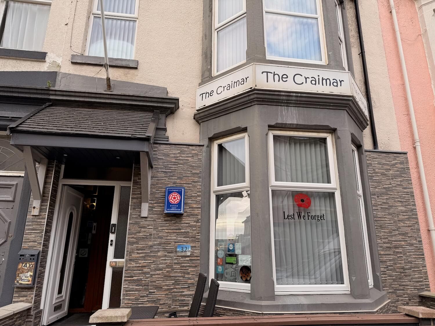 The Craimar B&B • Blackpool, Blackpool