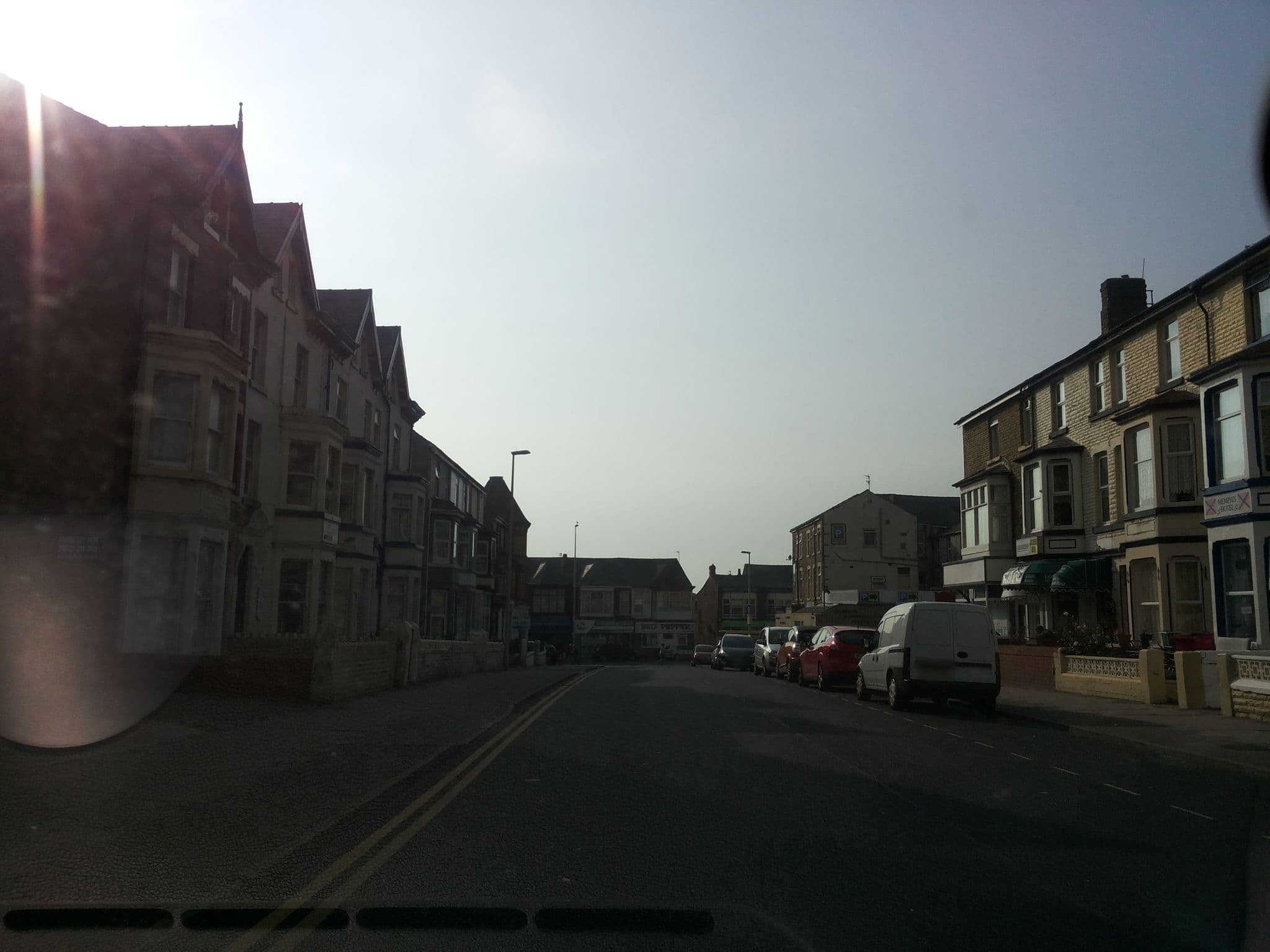Street view near Ponderosa B&B, Blackpool