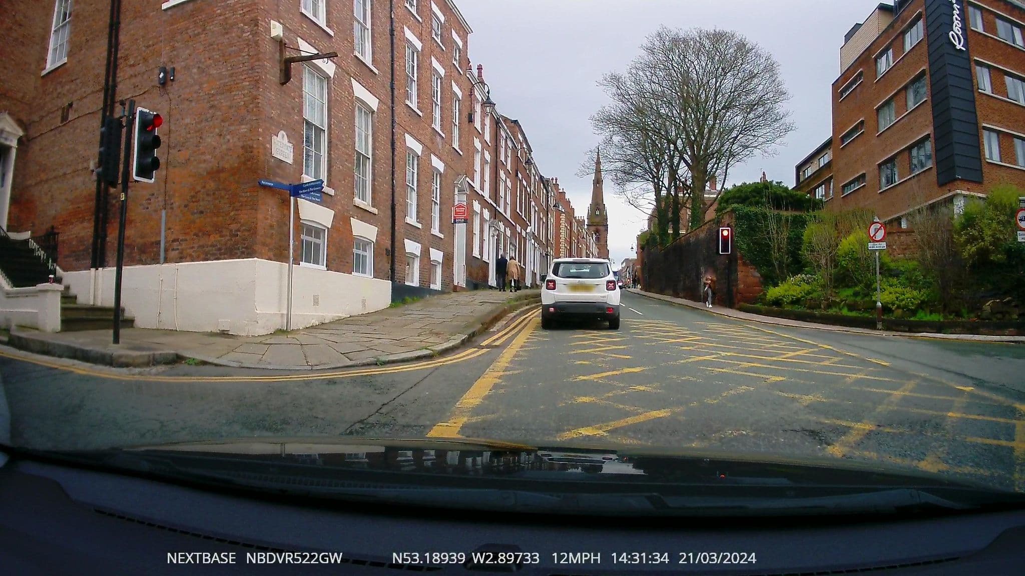 Street view near Roomzzz Aparthotel Chester City, Chester — © RyanBush (CC BY-SA · Mapillary)