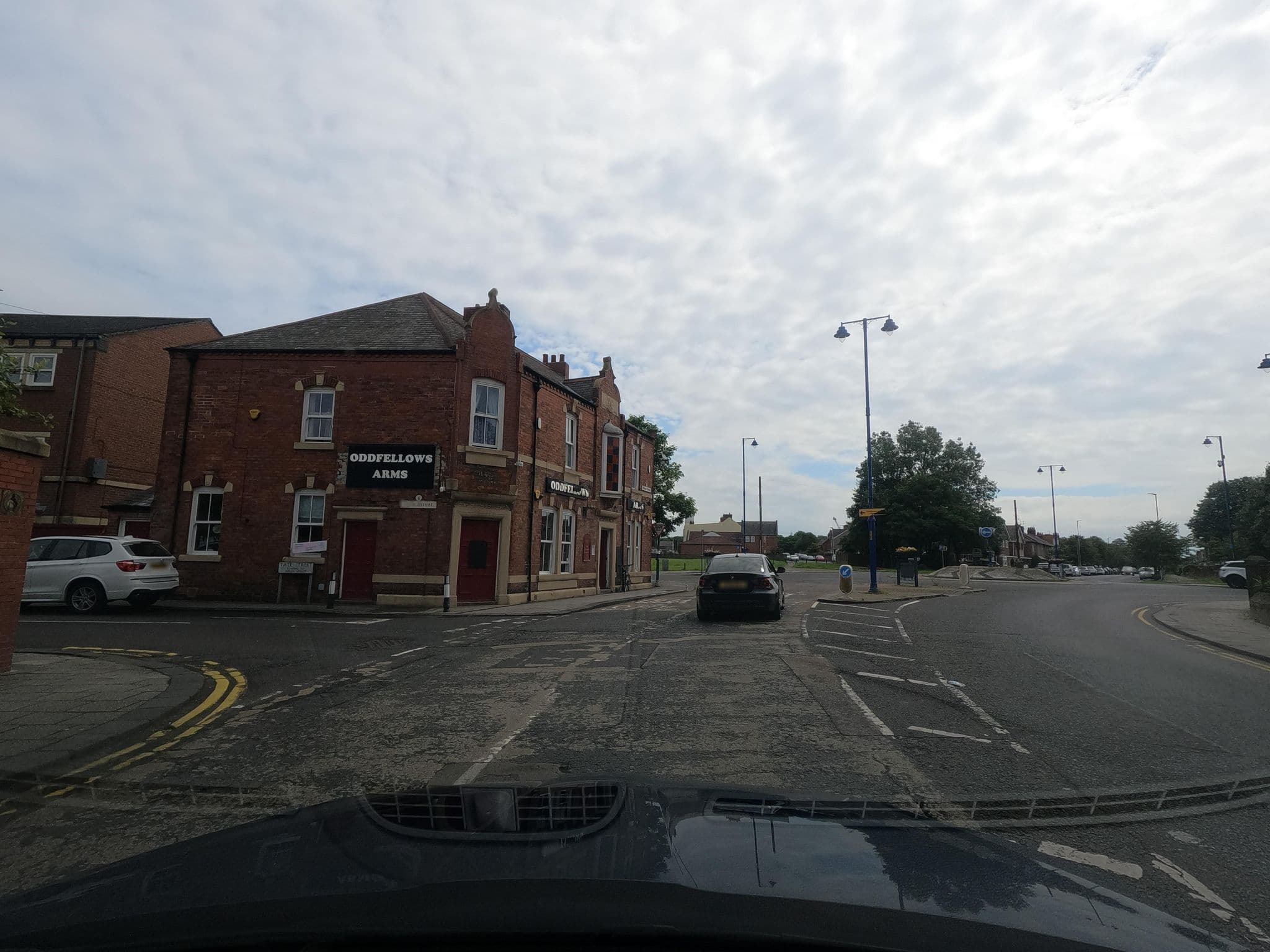 Street view near Oddfellows Arms, Blyth — © floatingboater (CC BY-SA · Mapillary)