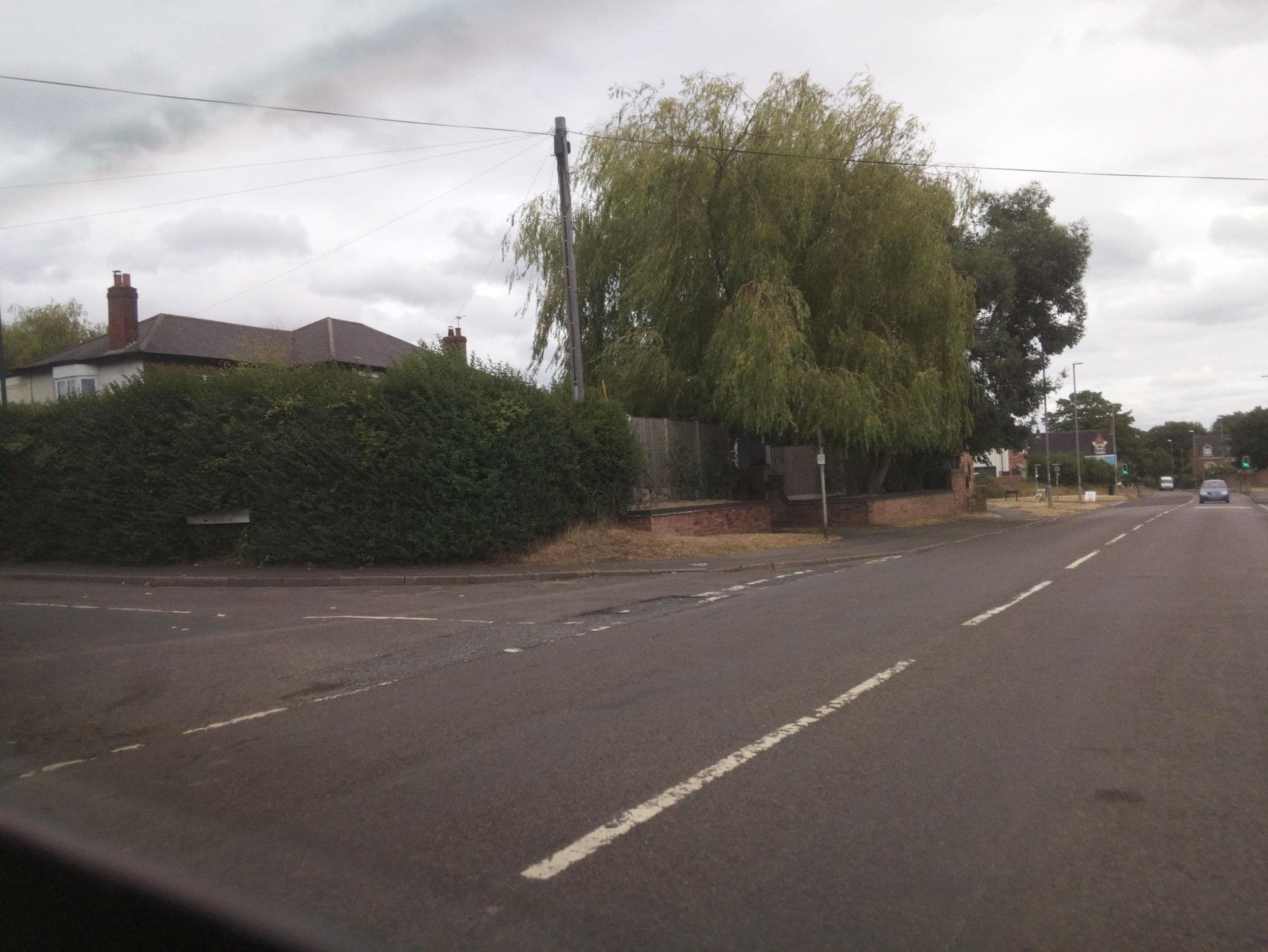 Street view near Borrowfield Lodge, Borrowash — © southglos (CC BY-SA · Mapillary)