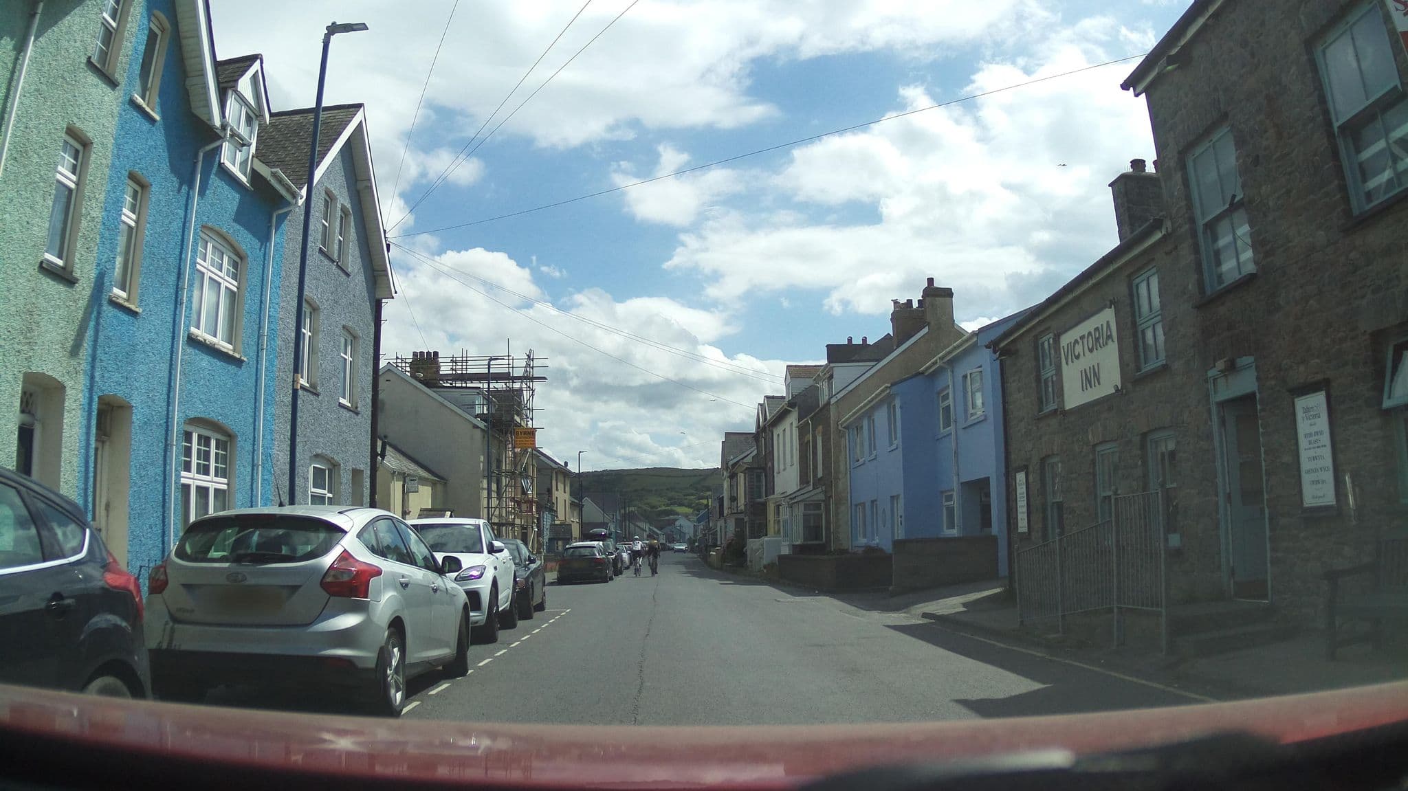 Street view near Pebbles beach guest house b&b, Borth — © southglos (CC BY-SA · Mapillary)