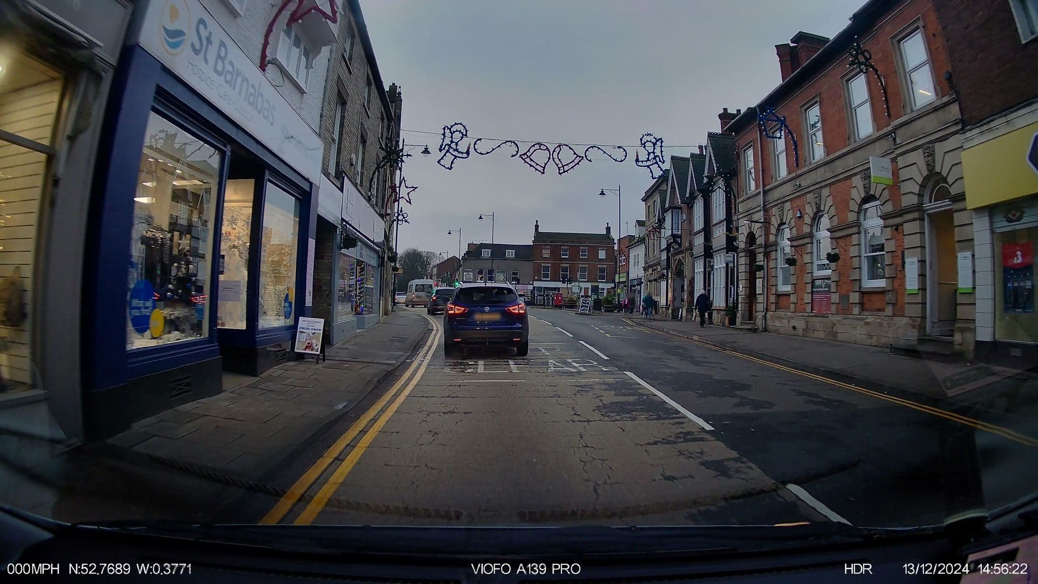 Street view near Angel Hotel, Bourne — © IpswichEdits (CC BY-SA · Mapillary)