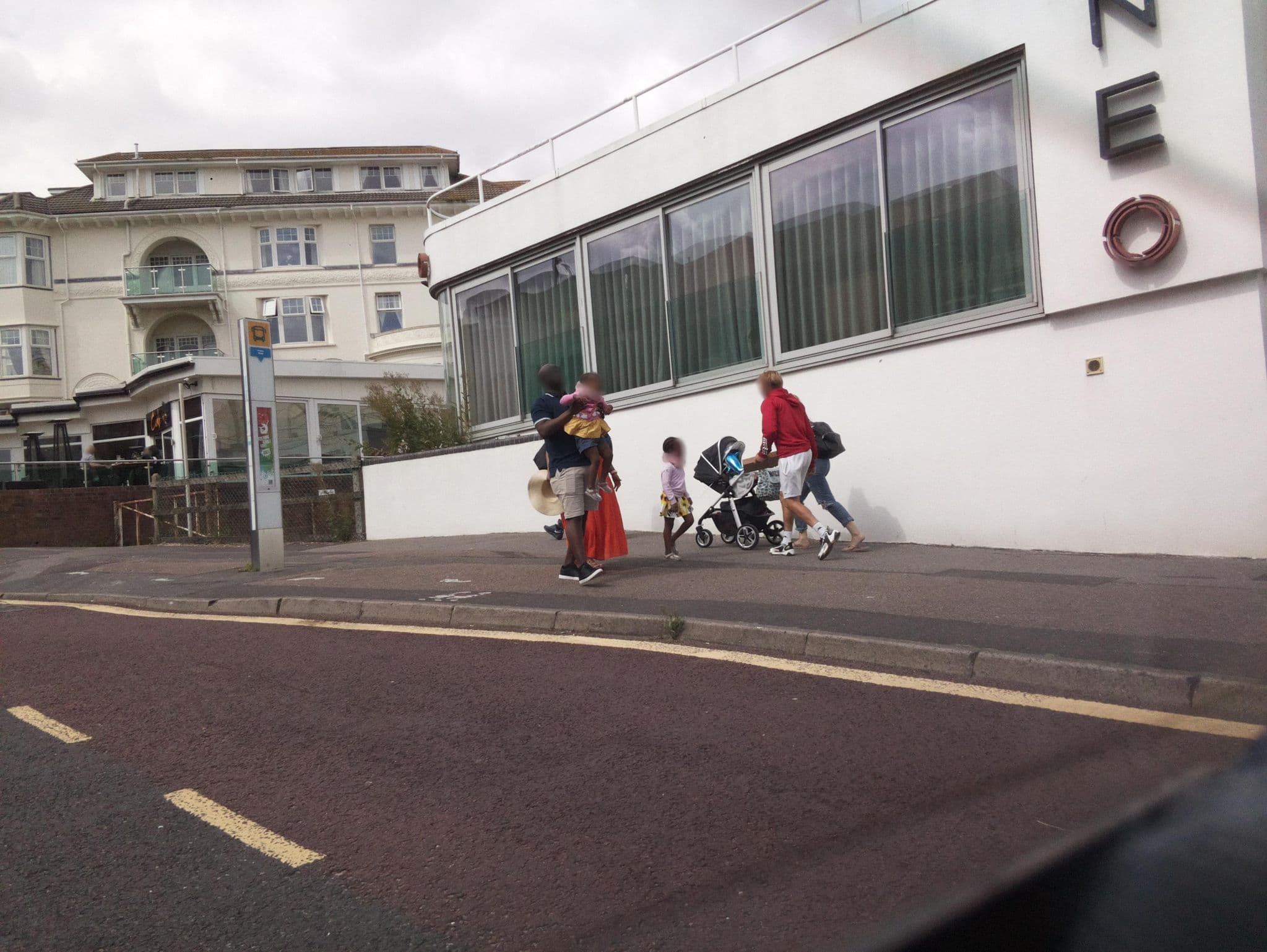Street view near Hermitage Hotel Bournemouth, Bournemouth