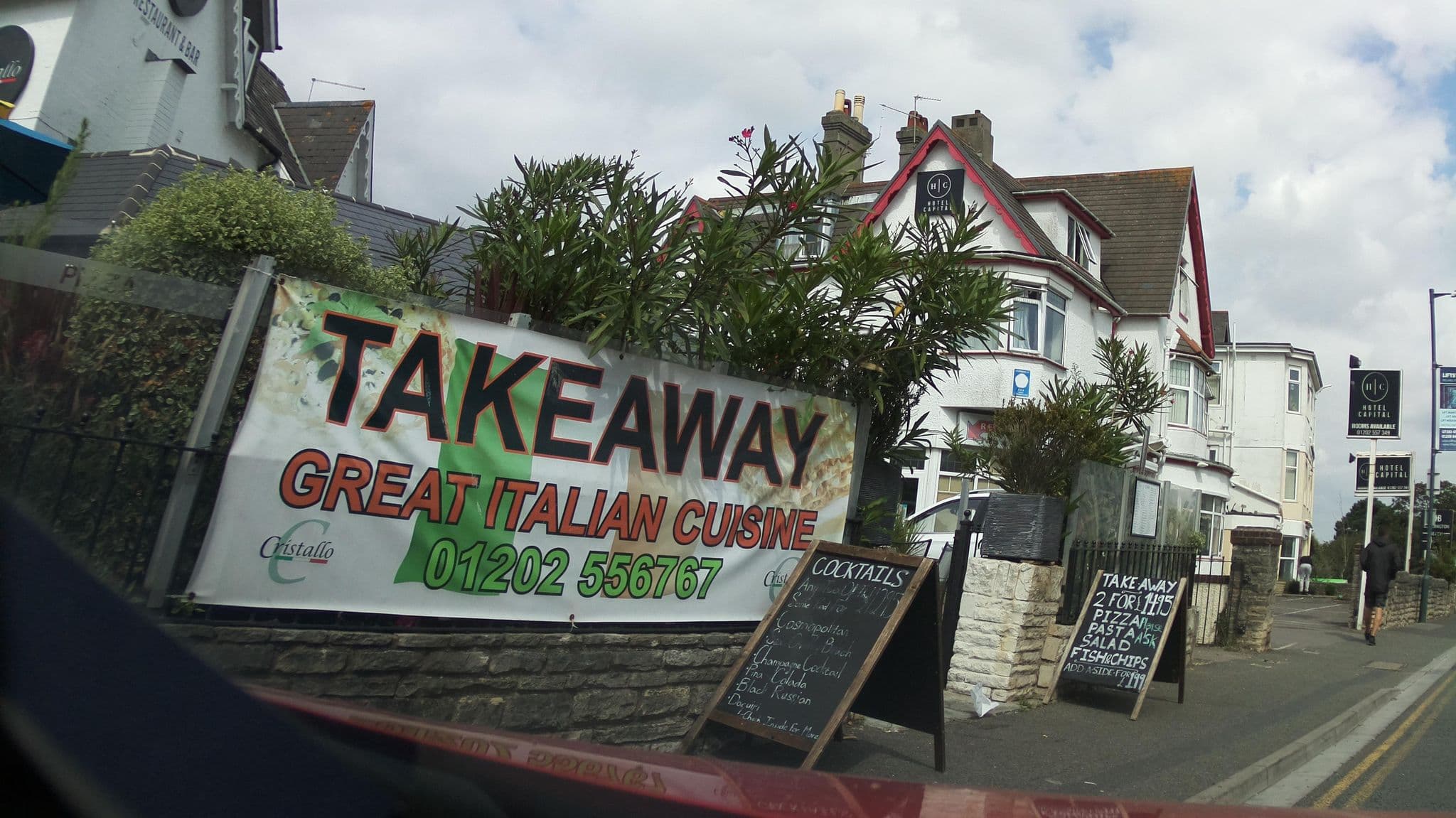 Street view near Palm Beach Hotel, Bournemouth — © southglos (CC BY-SA · Mapillary)