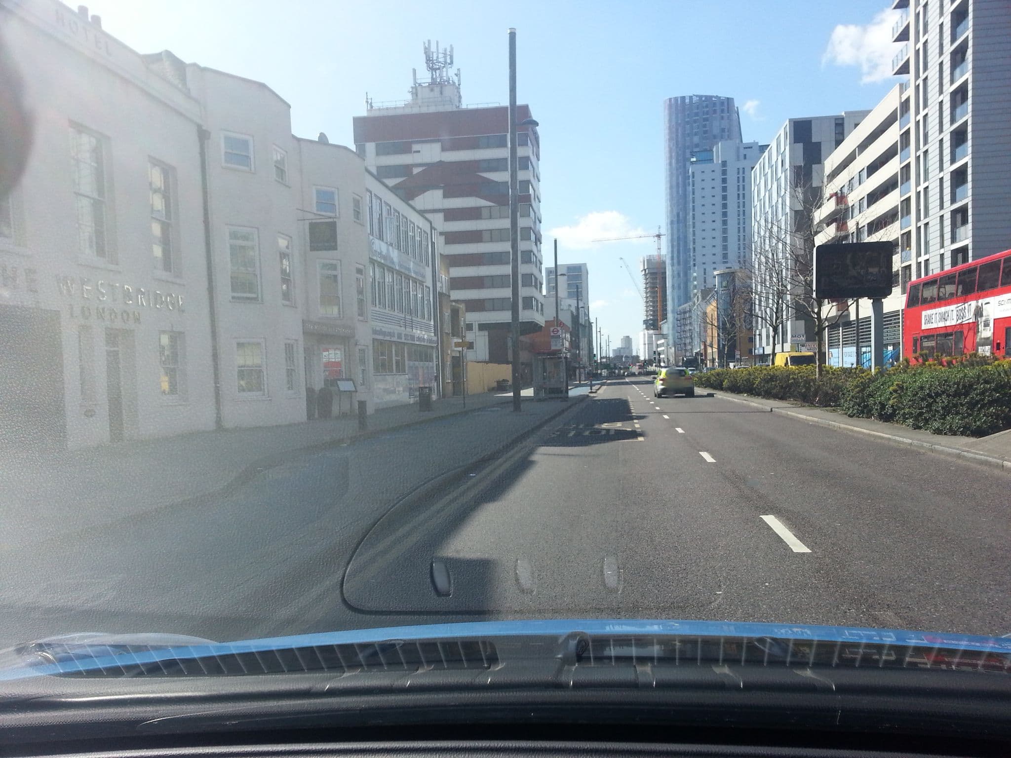 Street view near The Westbridge Hotel London Stratford, Stratford — © zymurgic (CC BY-SA · Mapillary)