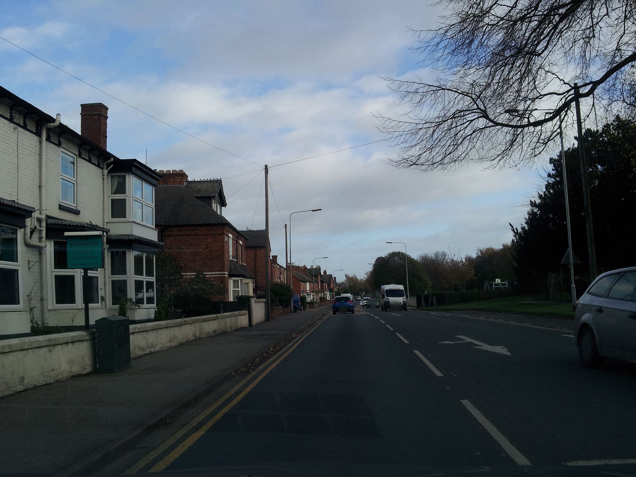 Street view near Hotel Tennyson, Lincoln — © adam2 (CC BY-SA · Mapillary)