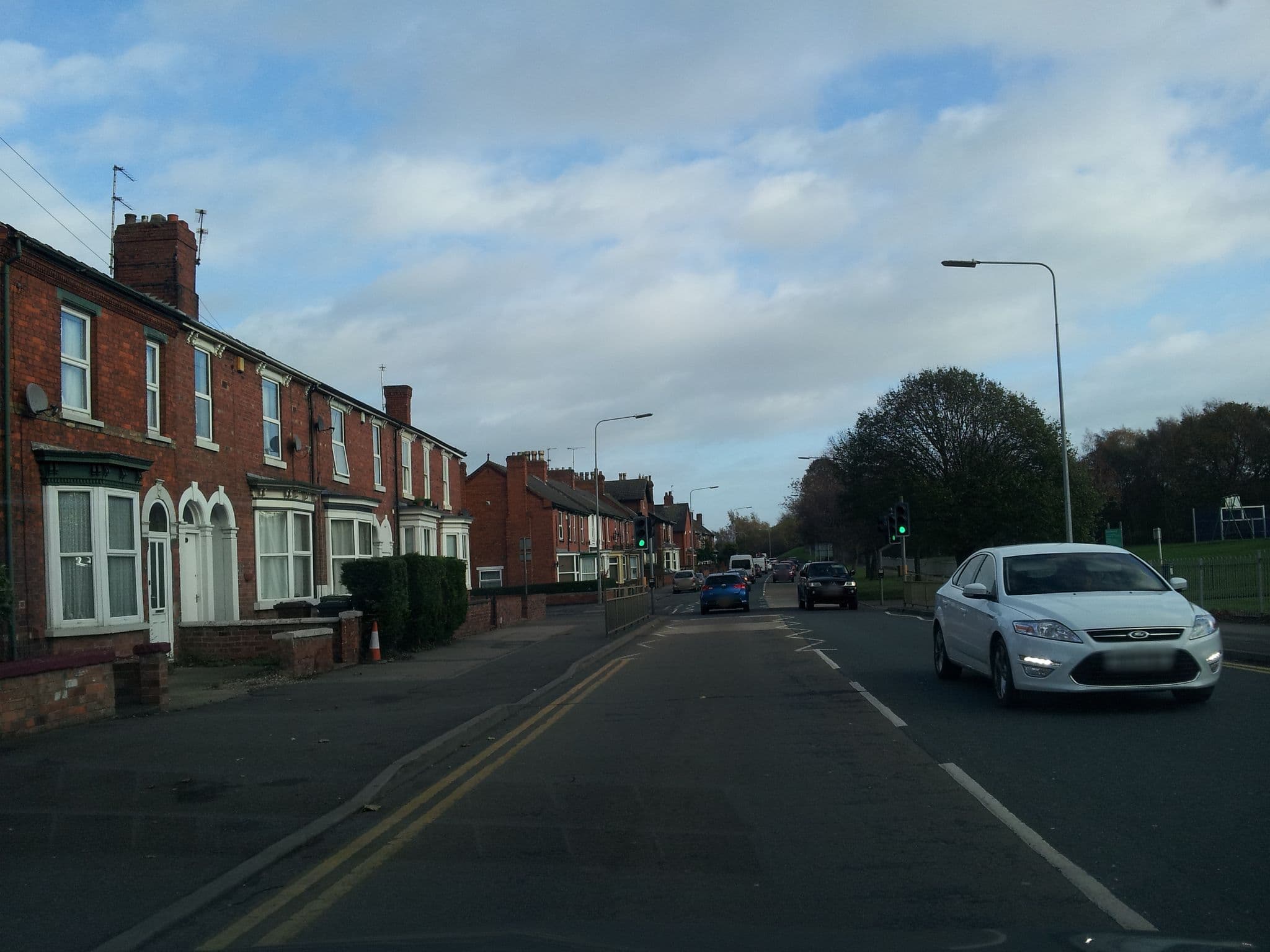 Street view near South Park Guest House - Bed and Breakfast in Lincoln, Lincoln — © adam2 (CC BY-SA · Mapillary)