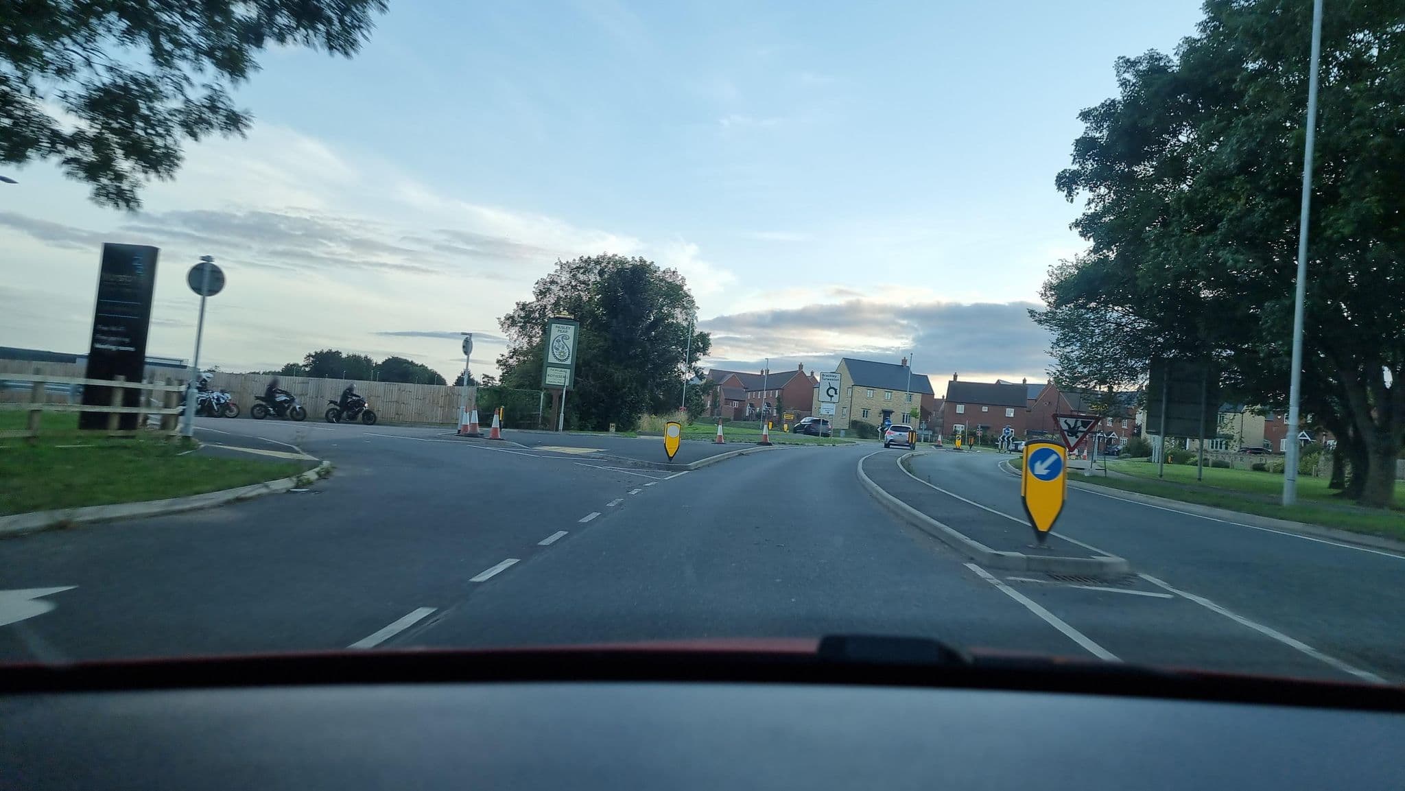 Street view near Marston's Inns Lodge, Brackley — © alexanderar (CC BY-SA · Mapillary)
