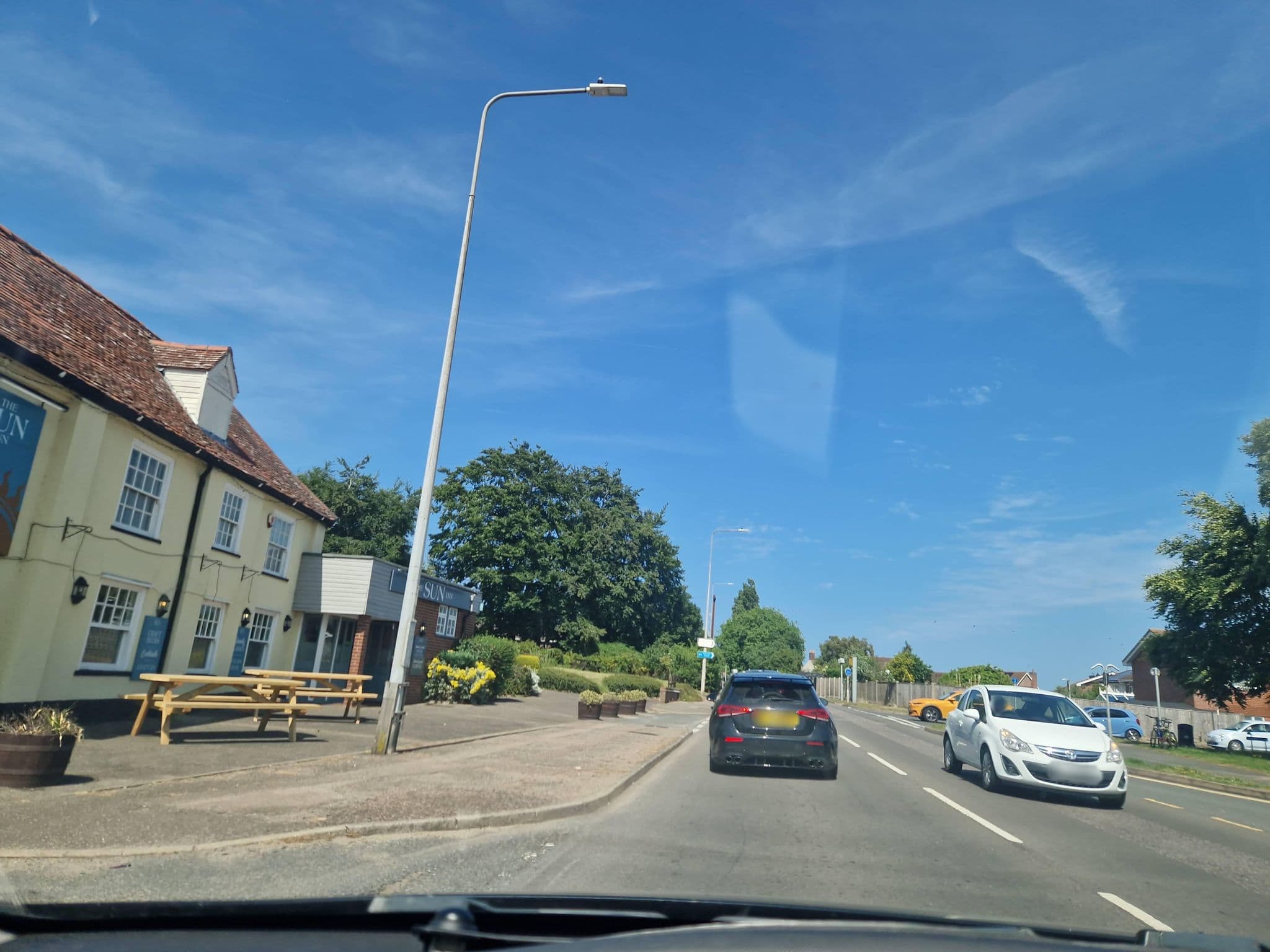 Street view near The Sun Inn, Bradwell — © edloach (CC BY-SA · Mapillary)