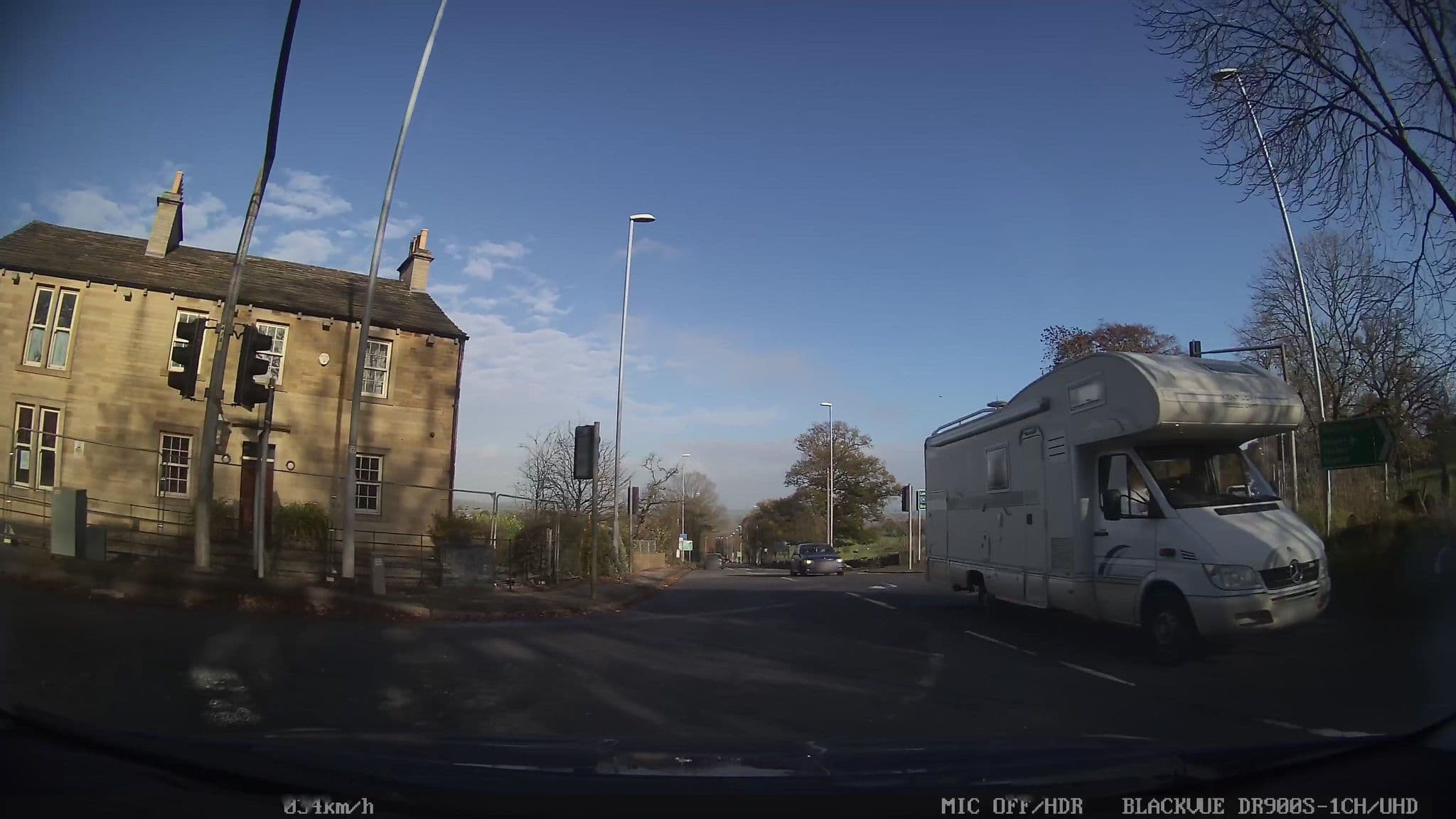 Street view near Dyneley Arms Hotel, Bramhope — © humez (CC BY-SA · Mapillary)