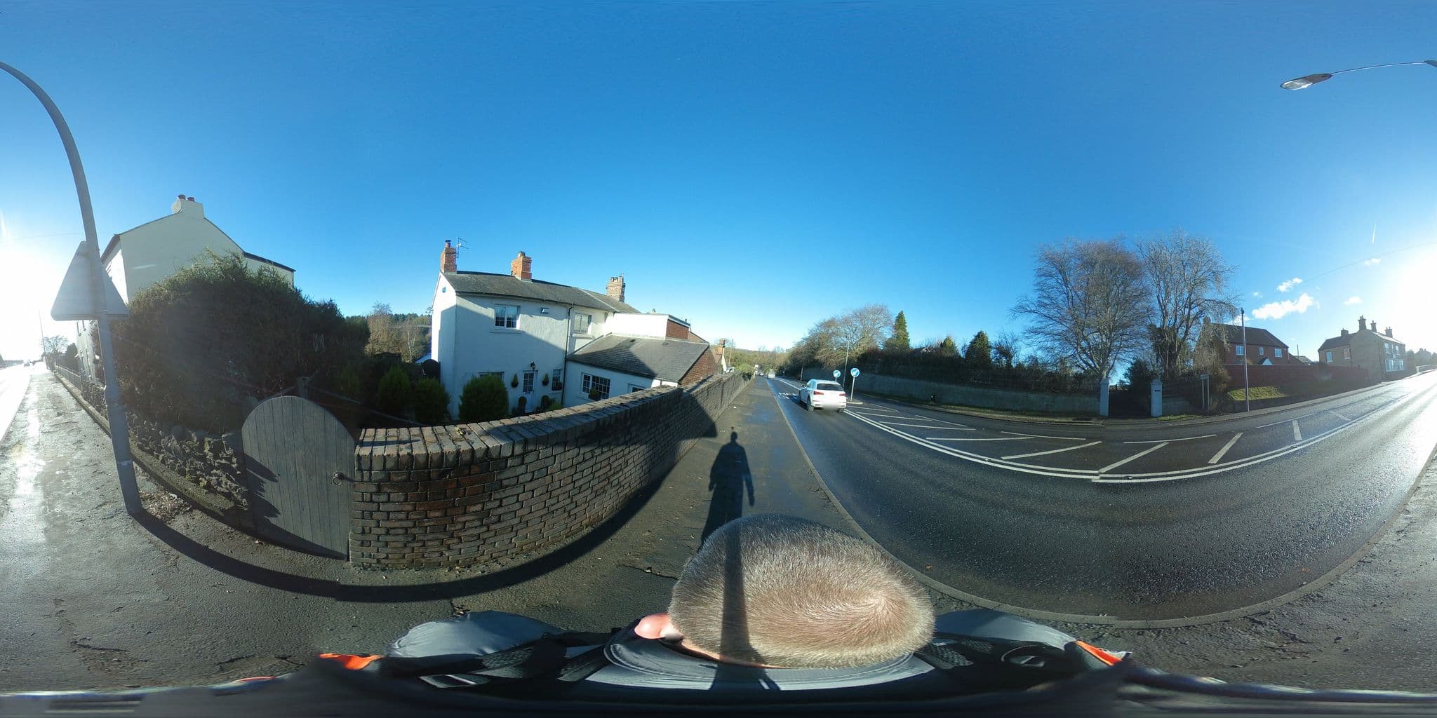 Street view near Old Station Hotel, Brandon — © stevenhorner (CC BY-SA · Mapillary)