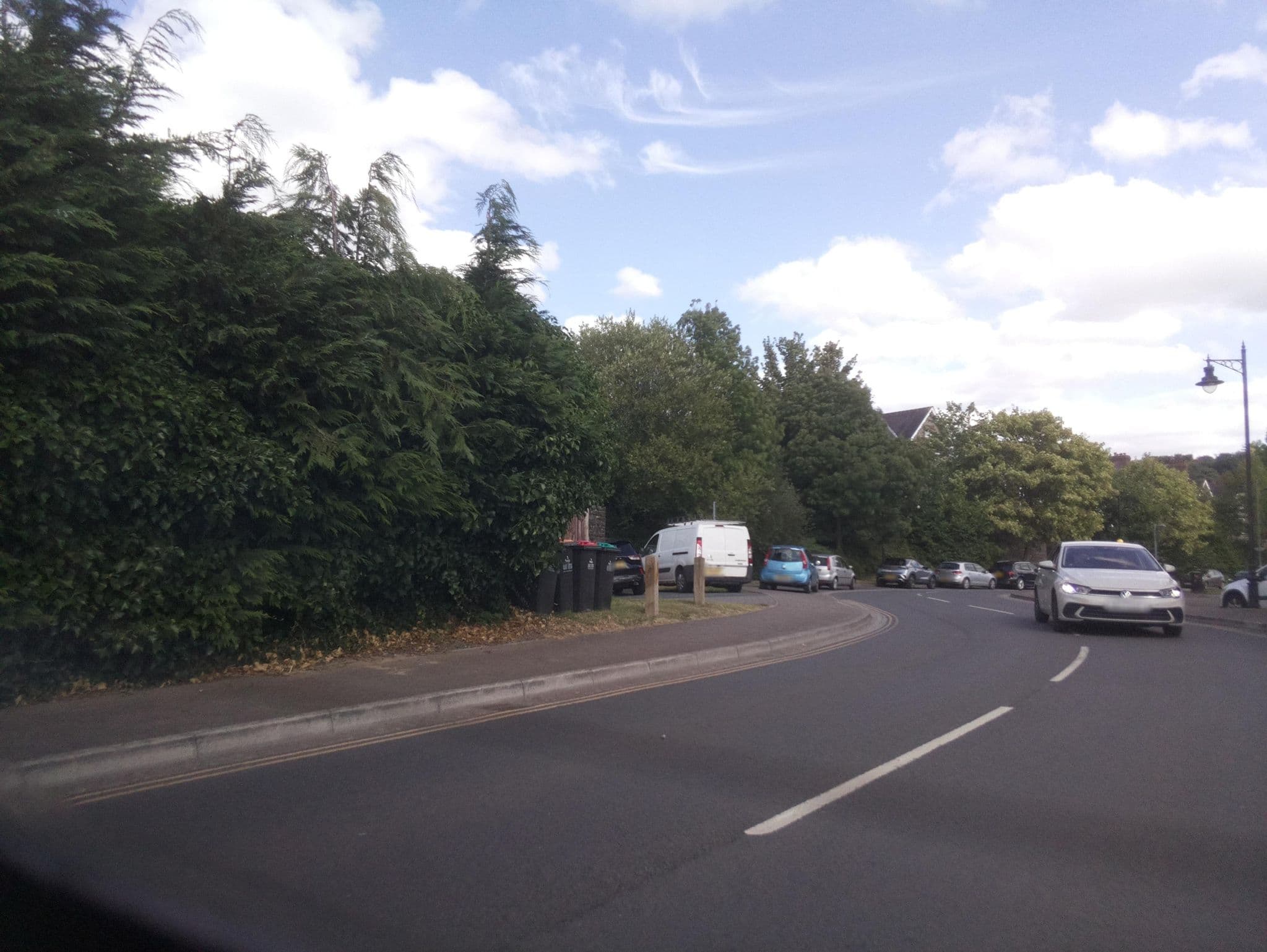 Street view near Mount Street House, Brecon — © southglos (CC BY-SA · Mapillary)