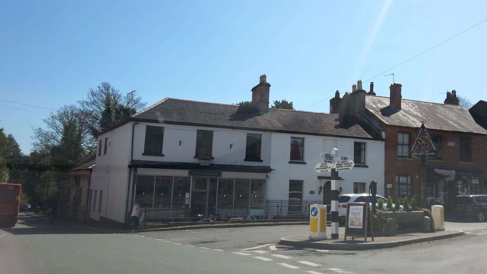 Street view near The Swan Hotel, Brewood — © adam2 (CC BY-SA · Mapillary)