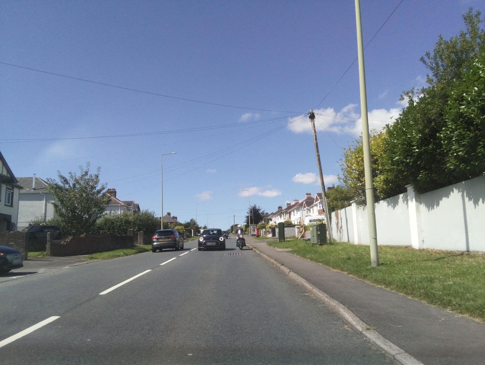 Street view near Parc Lodge Guest House, Bridgend — © southglos (CC BY-SA · Mapillary)