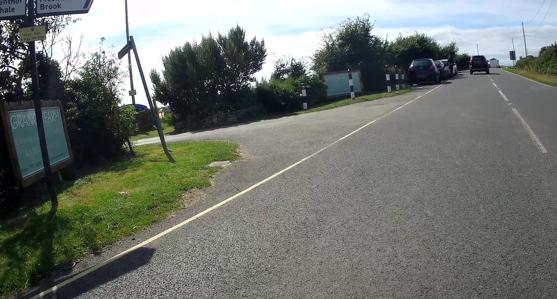 Street view near Grange Farm Camping and Cottages Isle of Wight, Brighstone — © jpennycook (CC BY-SA · Mapillary)