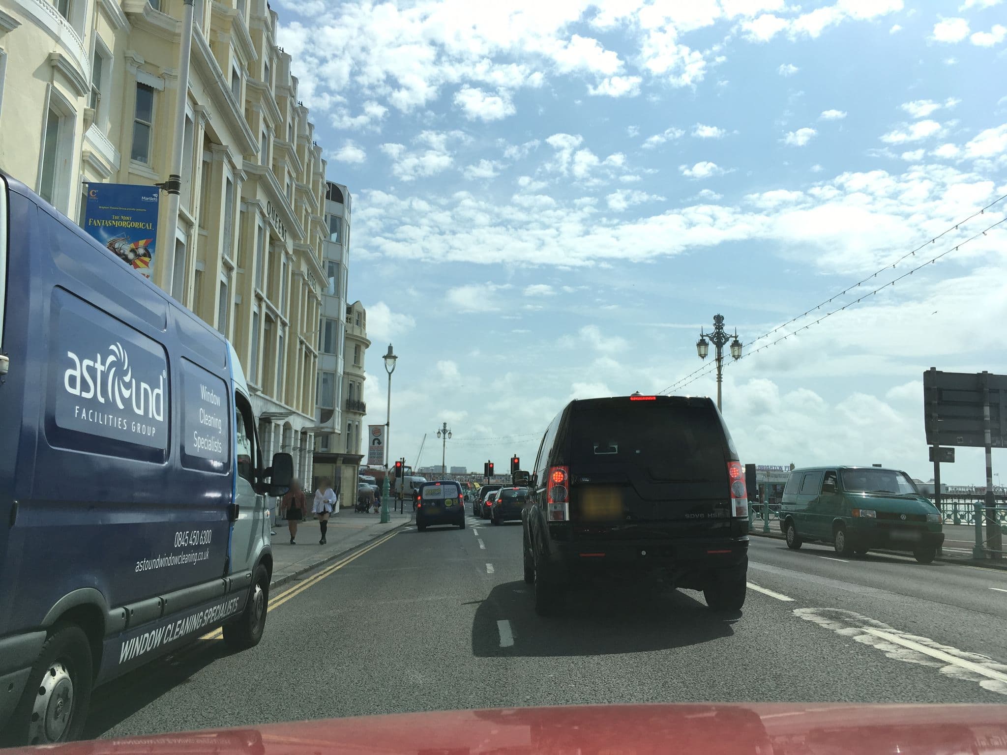 Street view near Queens Hotel Brighton, Brighton
