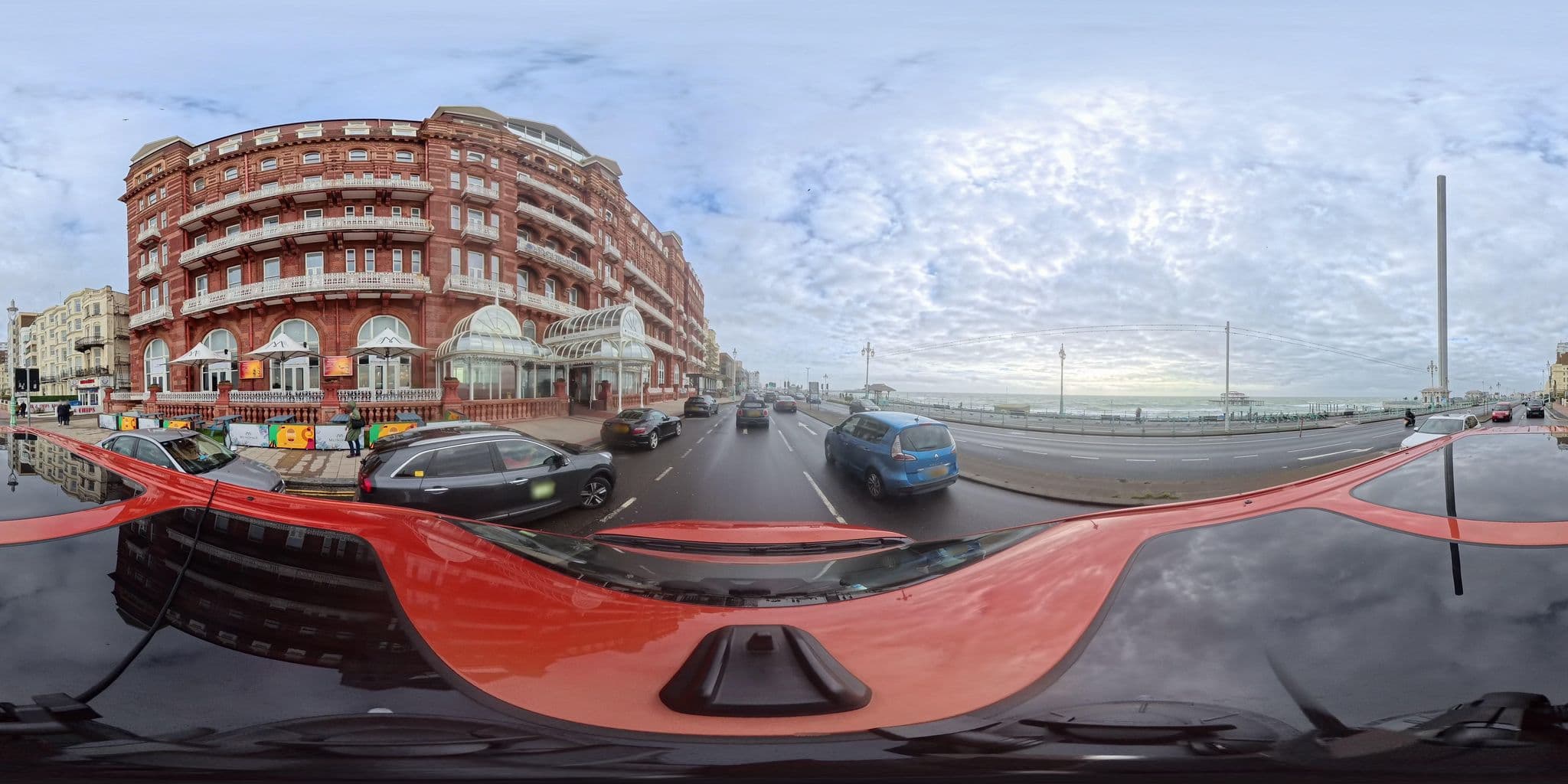Street view near No.124 by GuestHouse, Brighton, Brighton — © BlizzardBorn42Car (CC BY-SA · Mapillary)