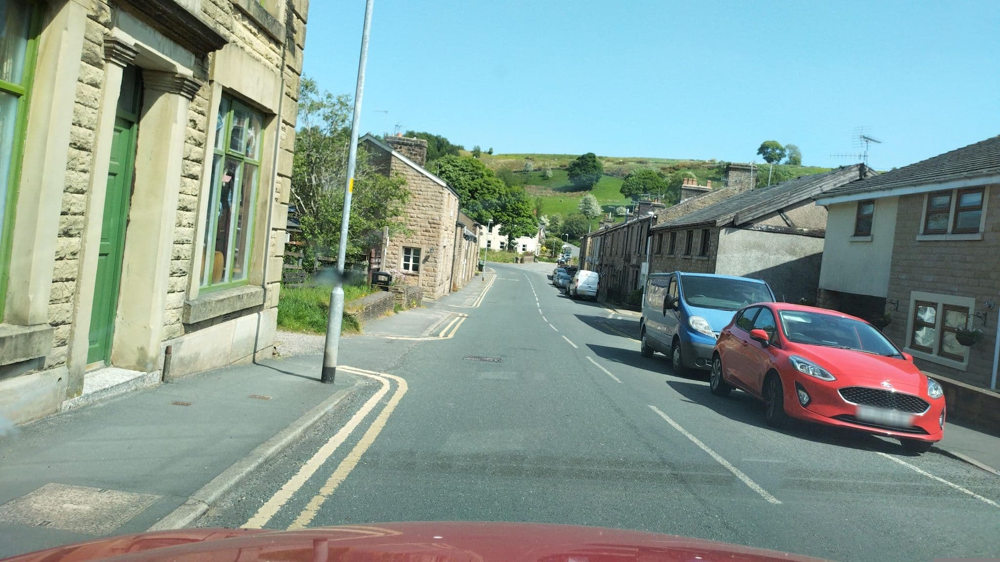 Street view near The Cottage Tea Room, Brinscall — © tonys999 (CC BY-SA · Mapillary)