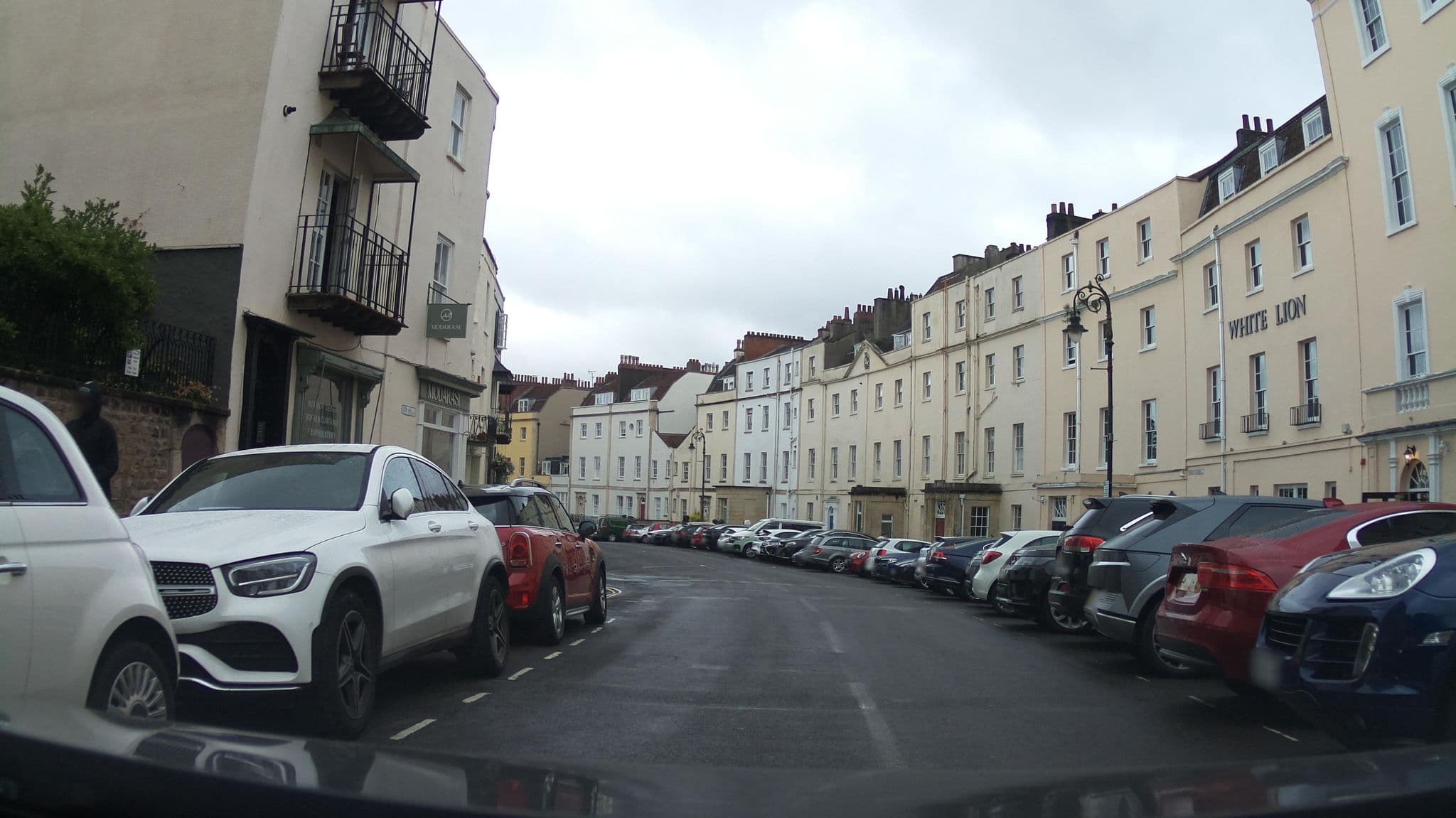 Street view near Avon Gorge by Hotel du Vin, Bristol