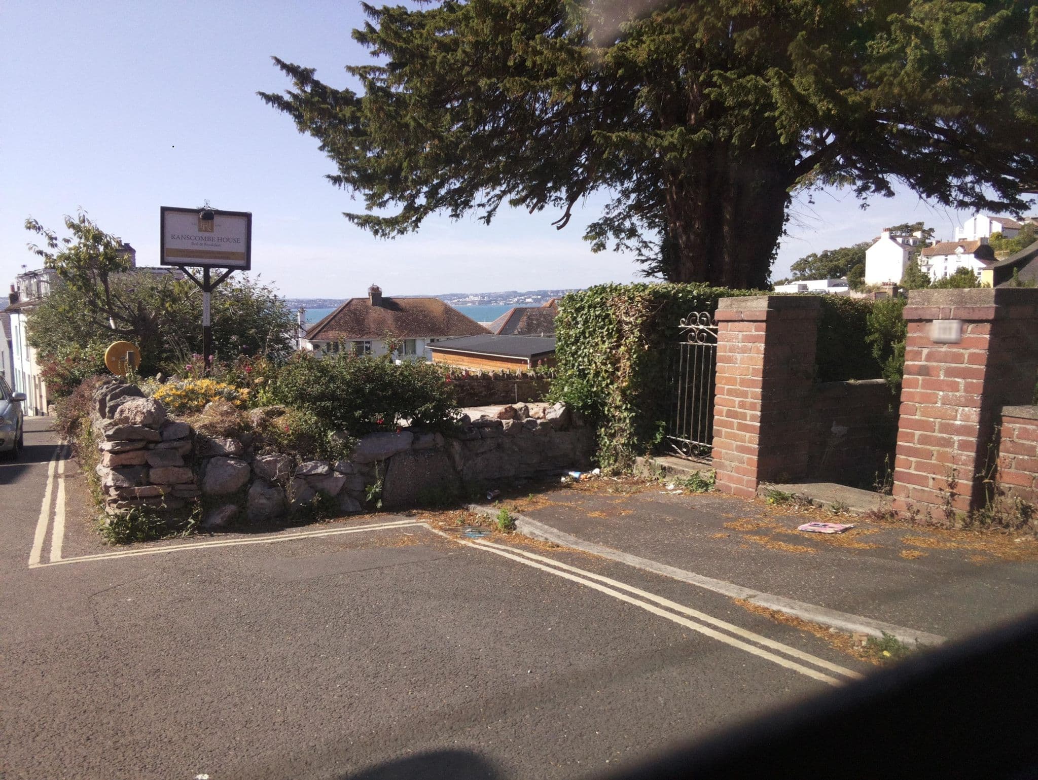 Street view near Ranscombe House, Brixham — © southglos (CC BY-SA · Mapillary)