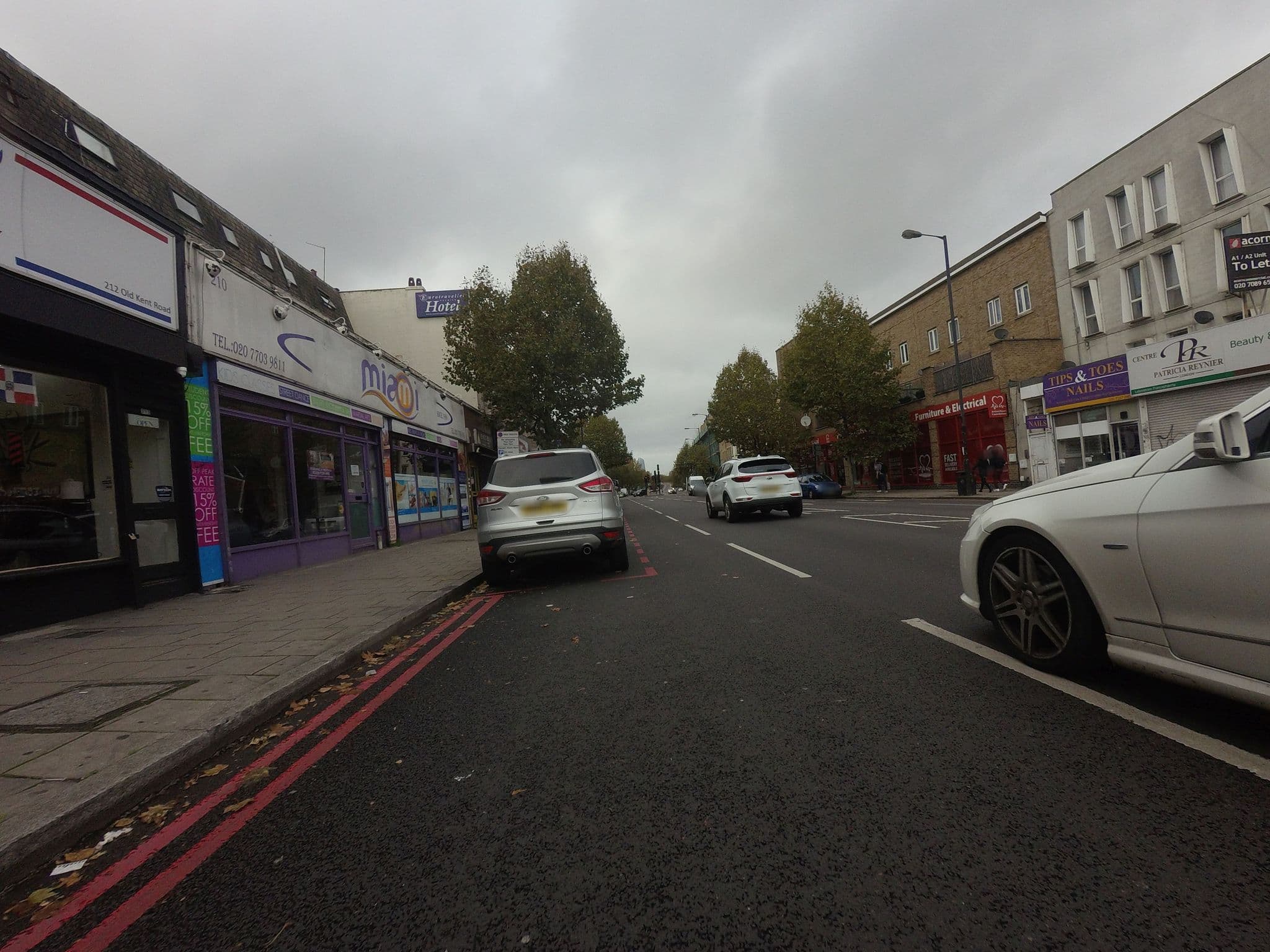 Street view near Eurotraveller Hotel Premier (Tower Bridge), Peckham — © rskedgell (CC BY-SA · Mapillary)