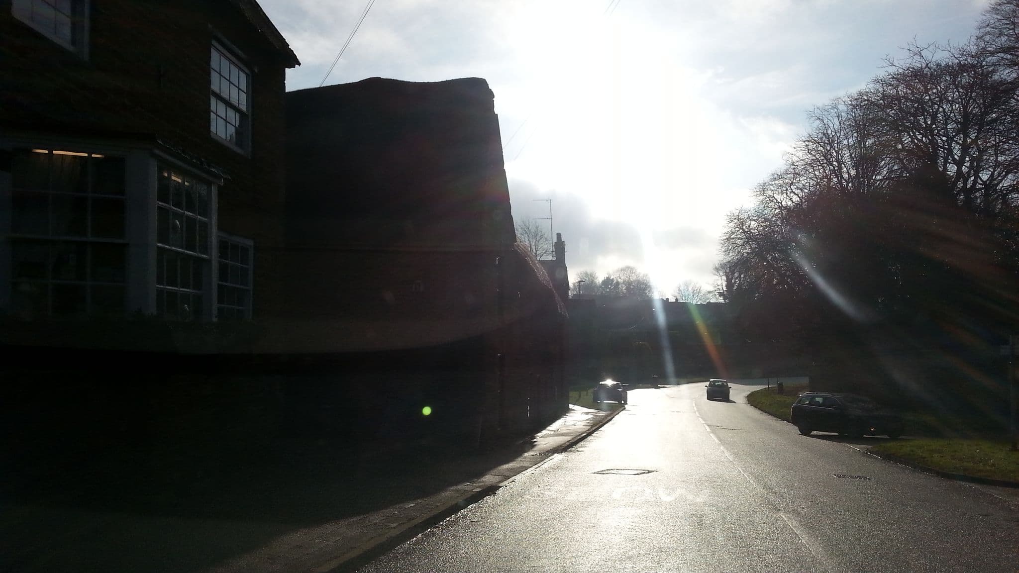 Street view near The Coach and Horses, Brixworth — © adam2 (CC BY-SA · Mapillary)