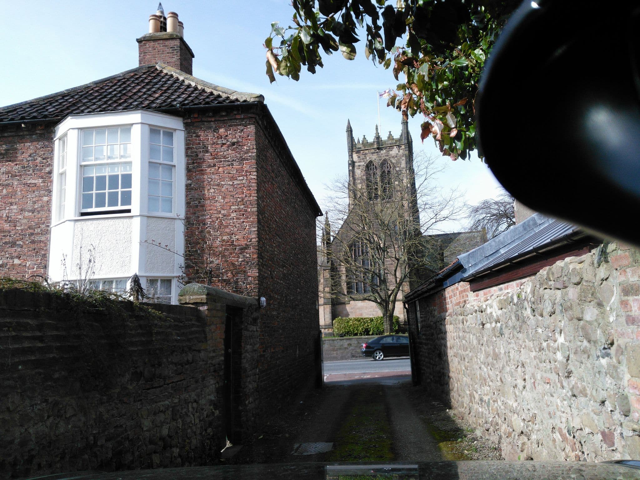 Street view near Porch House Guest Accomodation, Northallerton — © chris_debian (CC BY-SA · Mapillary)