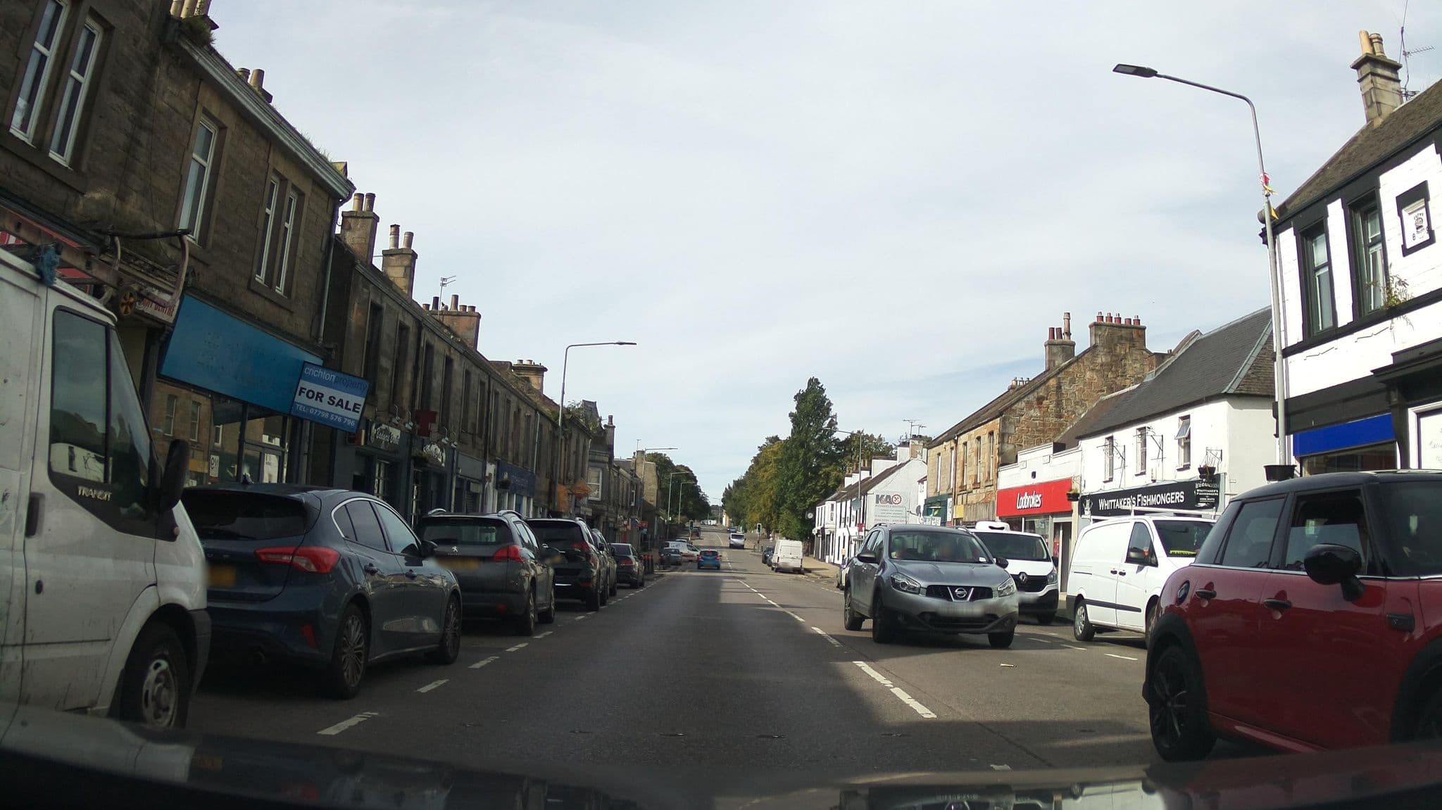 Street view near Strathbrock Hotel, Broxburn — © southglos (CC BY-SA · Mapillary)