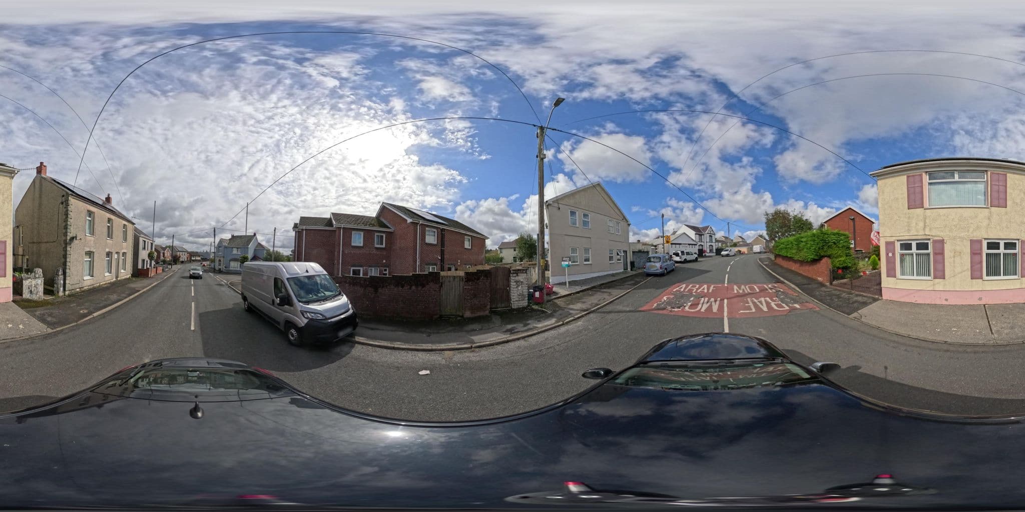 Street view near Quiet & Relaxing 2-bedroom apartment - Free parking & Pets welcome, Brynamman — © MarksMap (CC BY-SA · Mapillary)