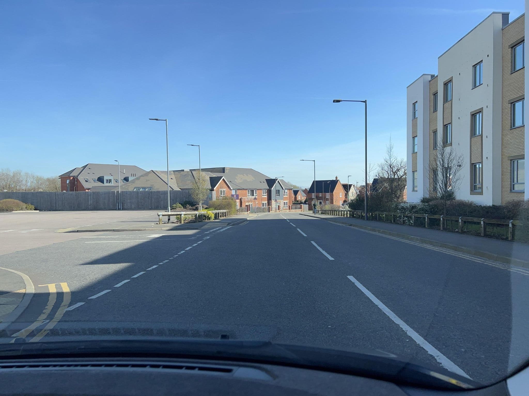 Street view near Premier Inn Buckingham hotel, Buckingham — © fabing (CC BY-SA · Mapillary)